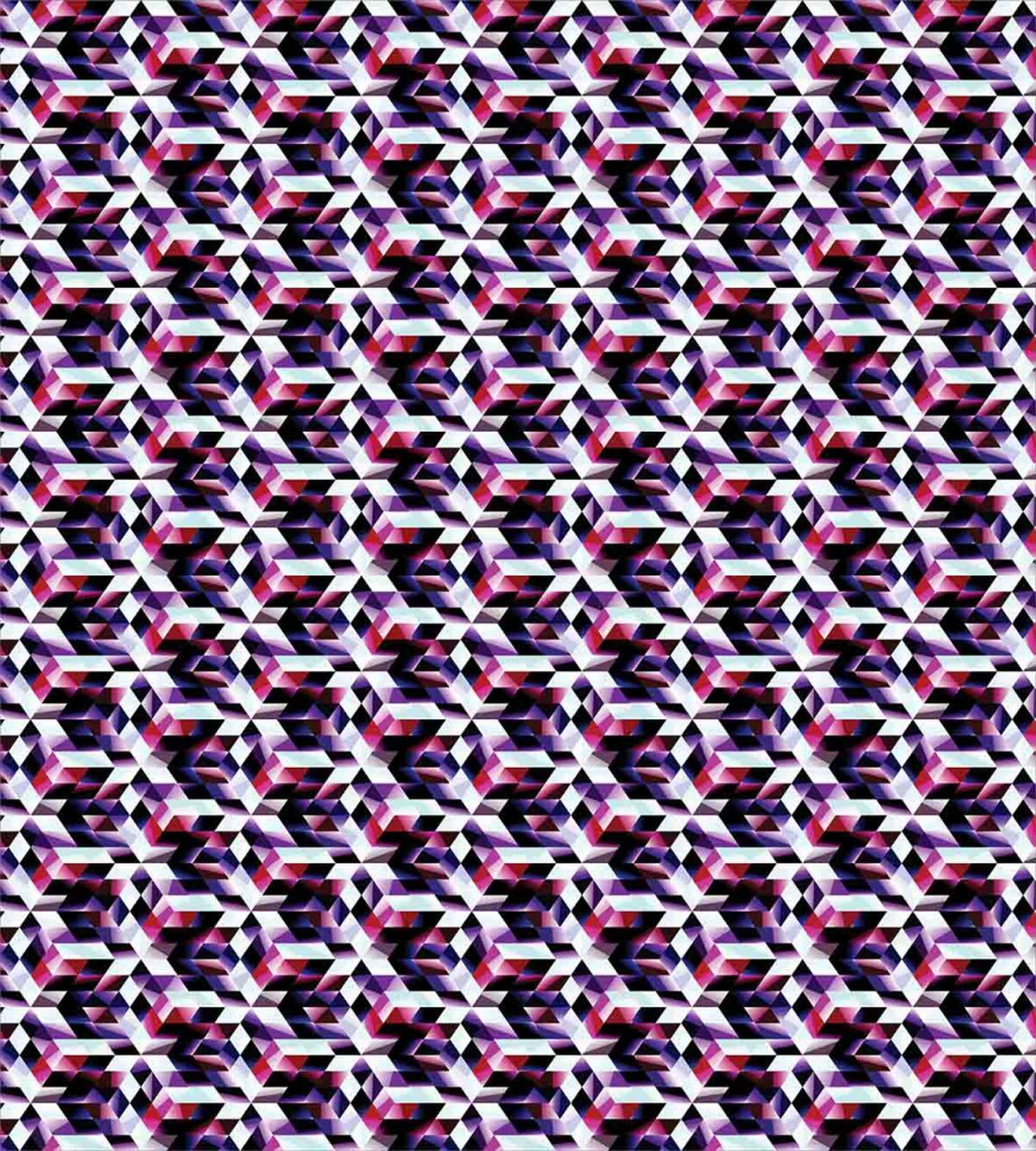 Fractal Grid Vibrant — Pattern