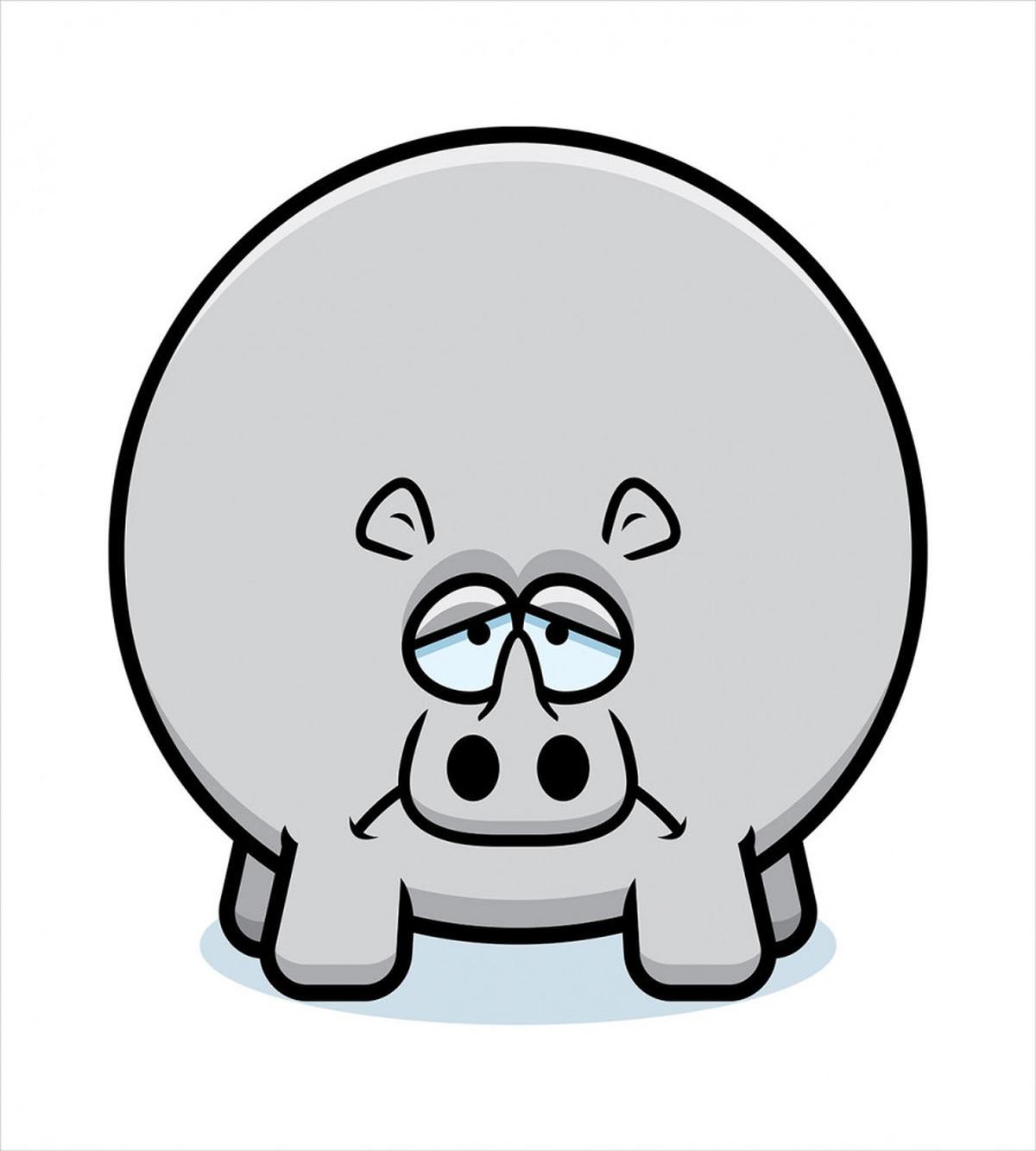 Animal with Sad Expression — Pattern