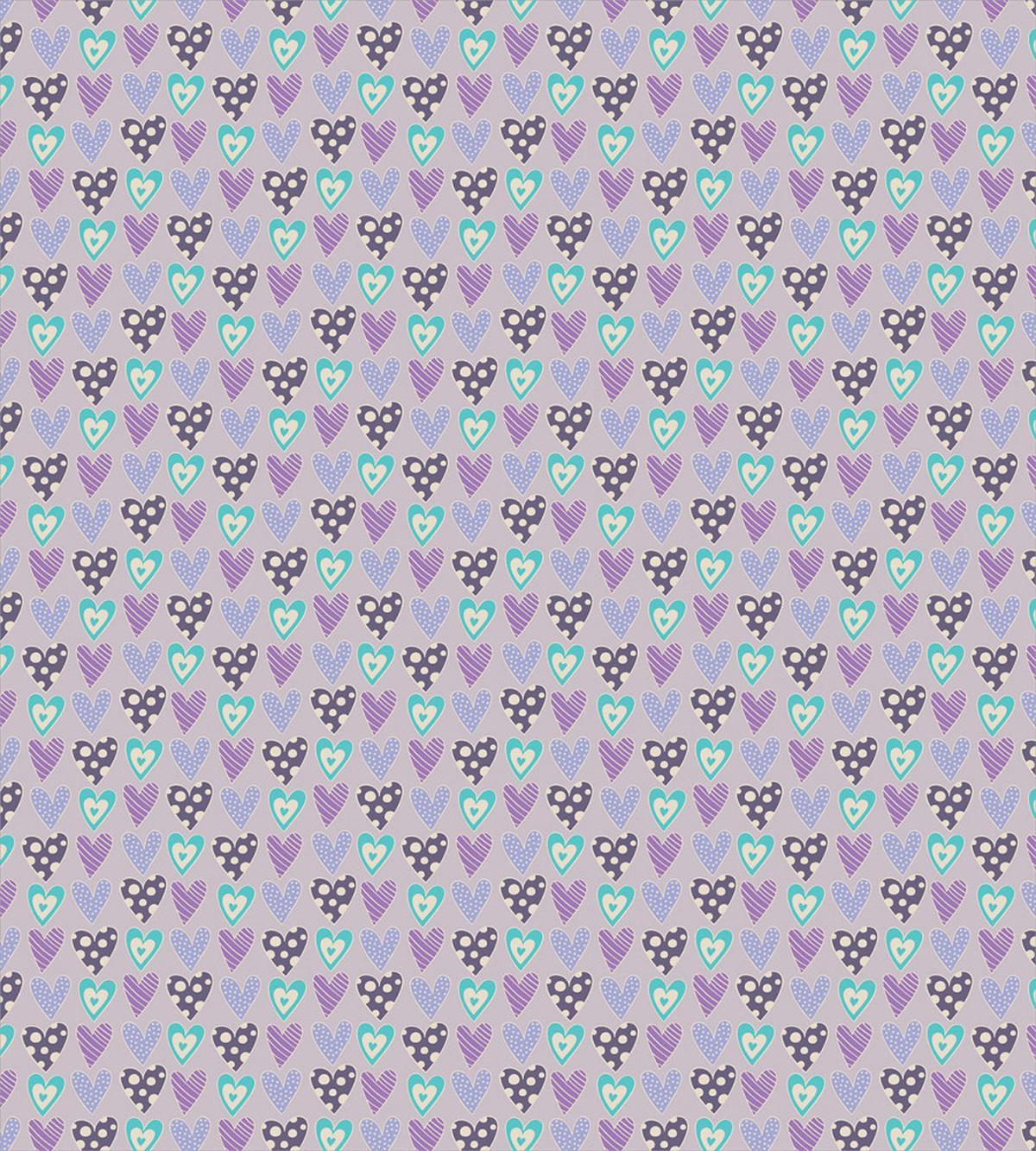 Romance Love Motifs Dots — Pattern