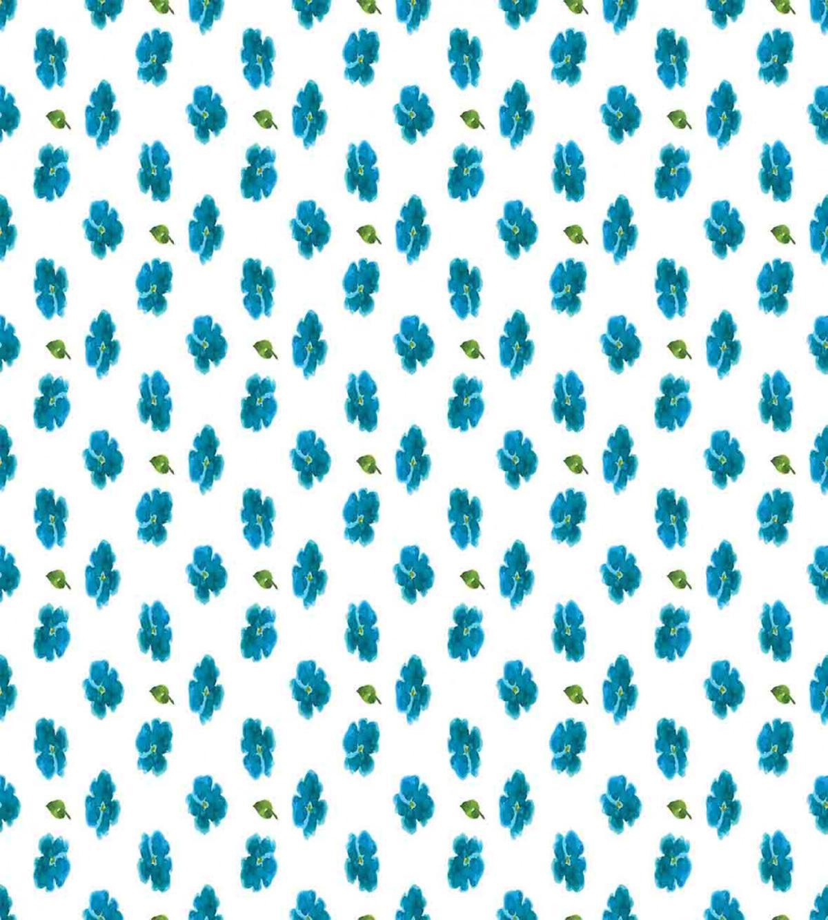 Watercolor Forget-Me-Not — Pattern