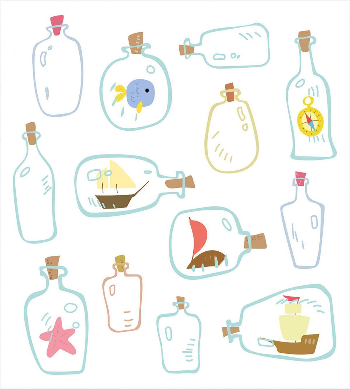Bottles with a Message — Pattern