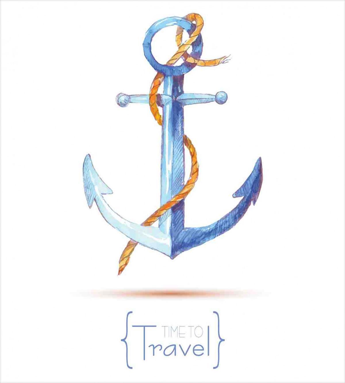 Classic Sail Rope Emblem — Pattern