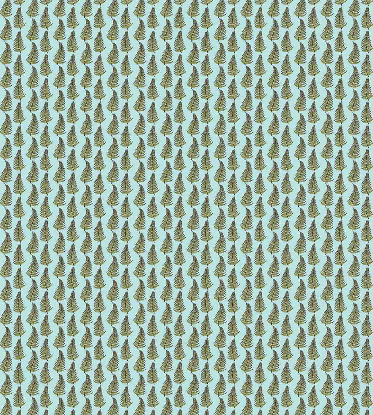 Curved Abstract Nature Foliage — Pattern