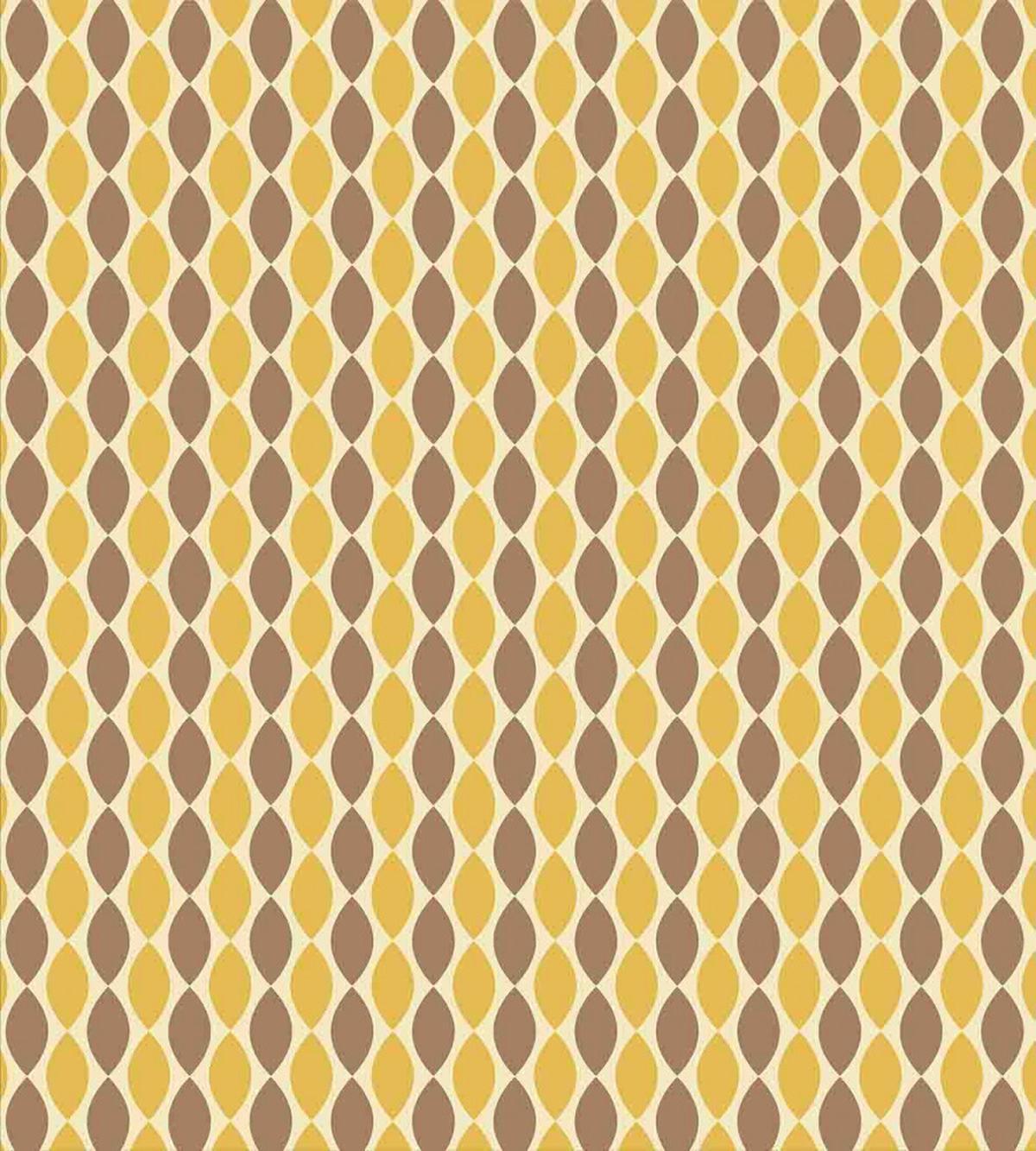 Oval Shapes Retro Colors — Pattern