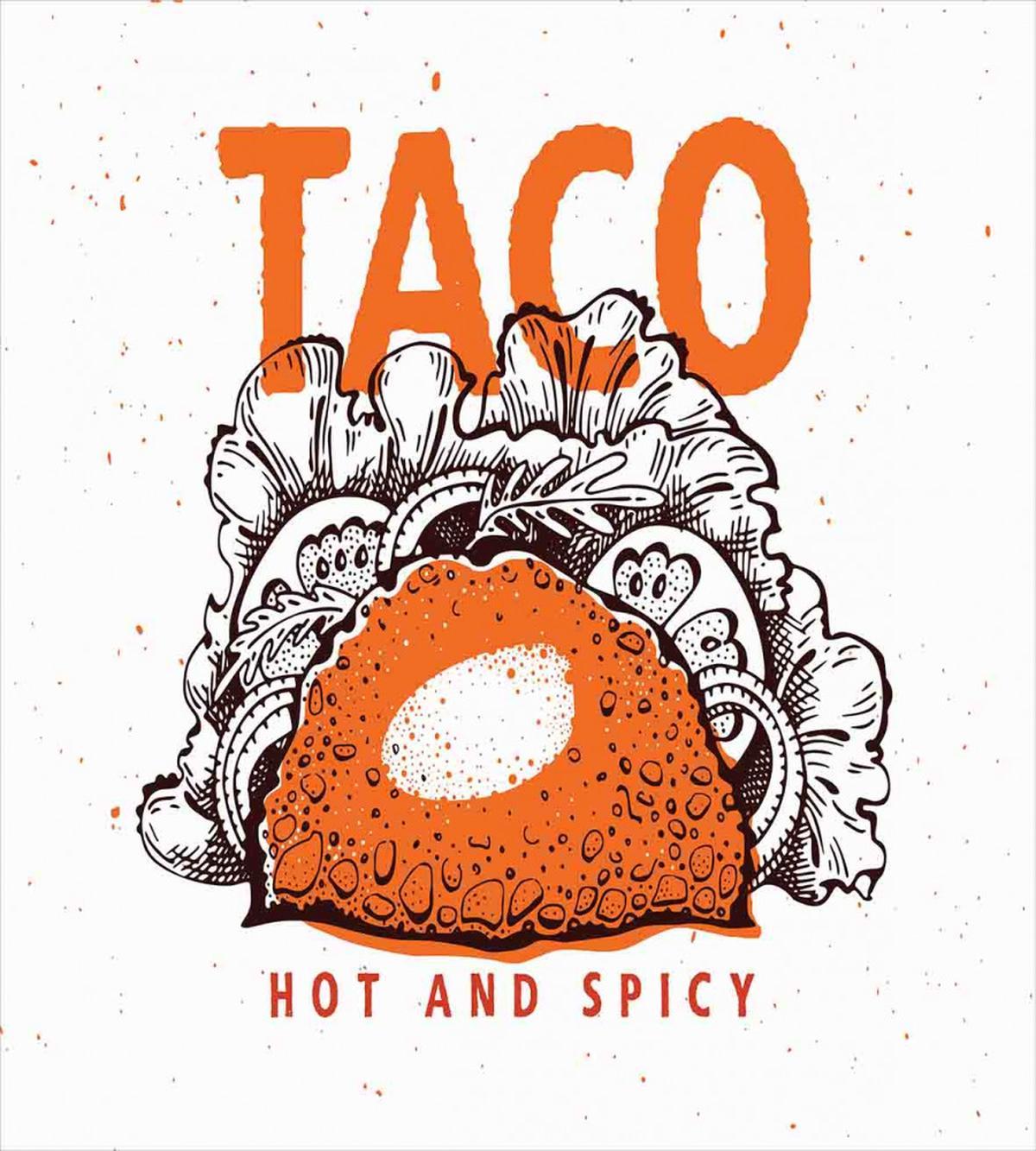 Hot and Spicy Tacos — Pattern