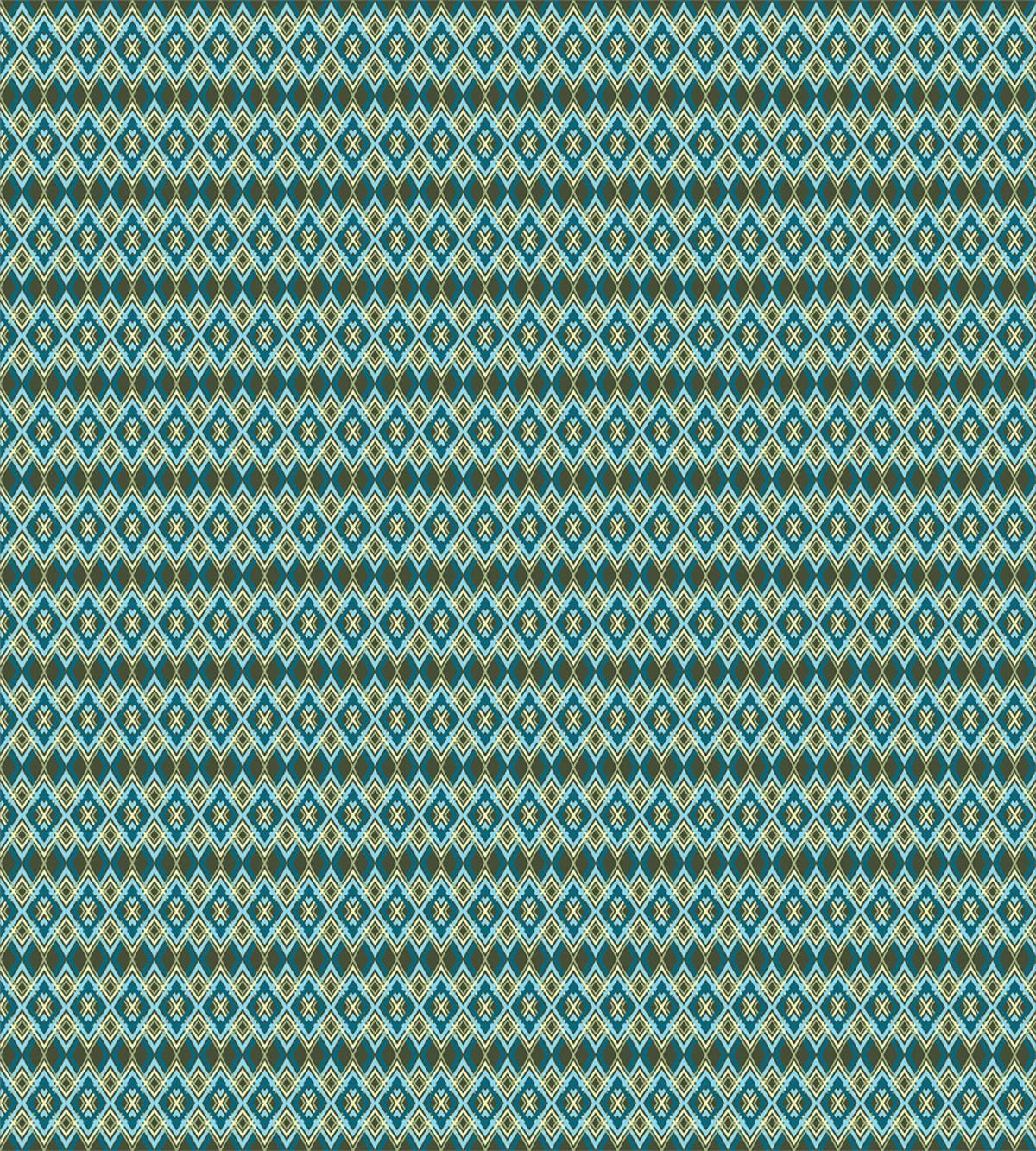 Overlapping Diamond Shape — Pattern