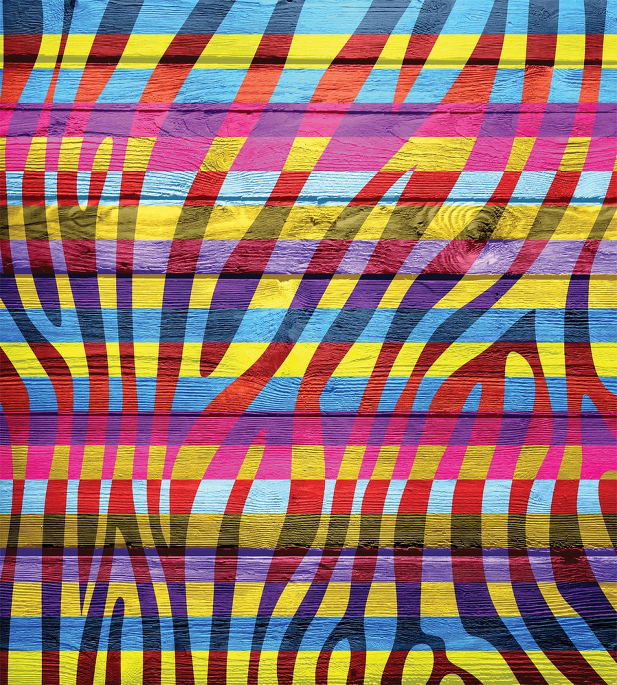 Vibrant Curvy Lines — Pattern