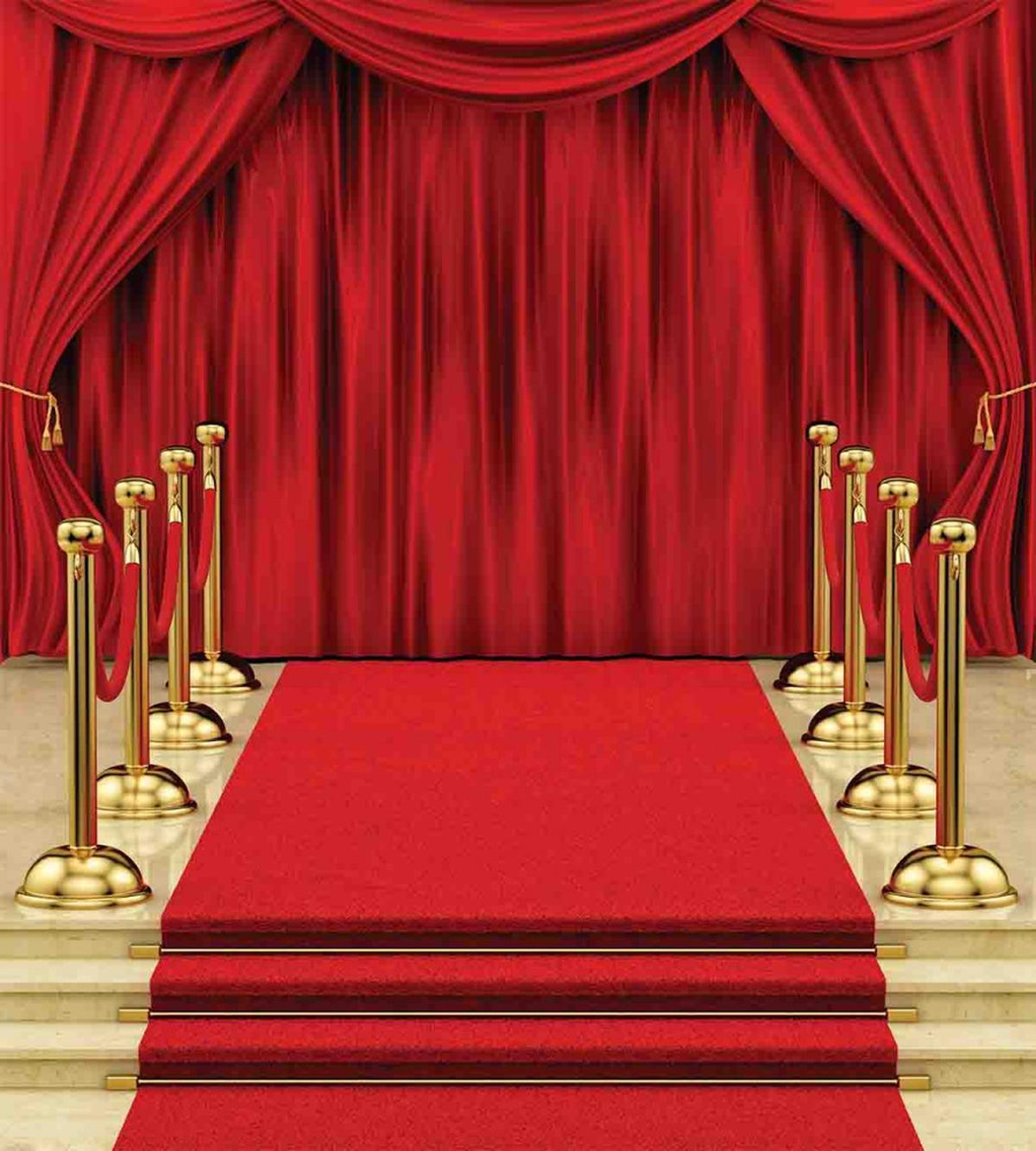 Carpet Gala Stage Curtain — Pattern