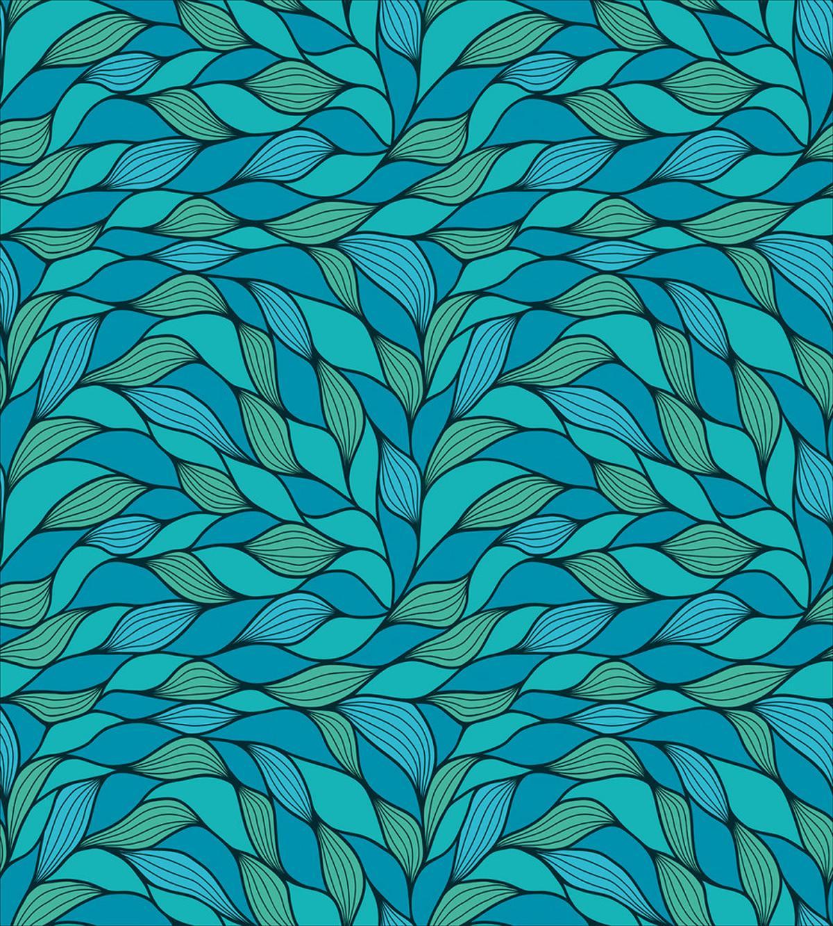 Abstract Wave Ocean Motif — Pattern
