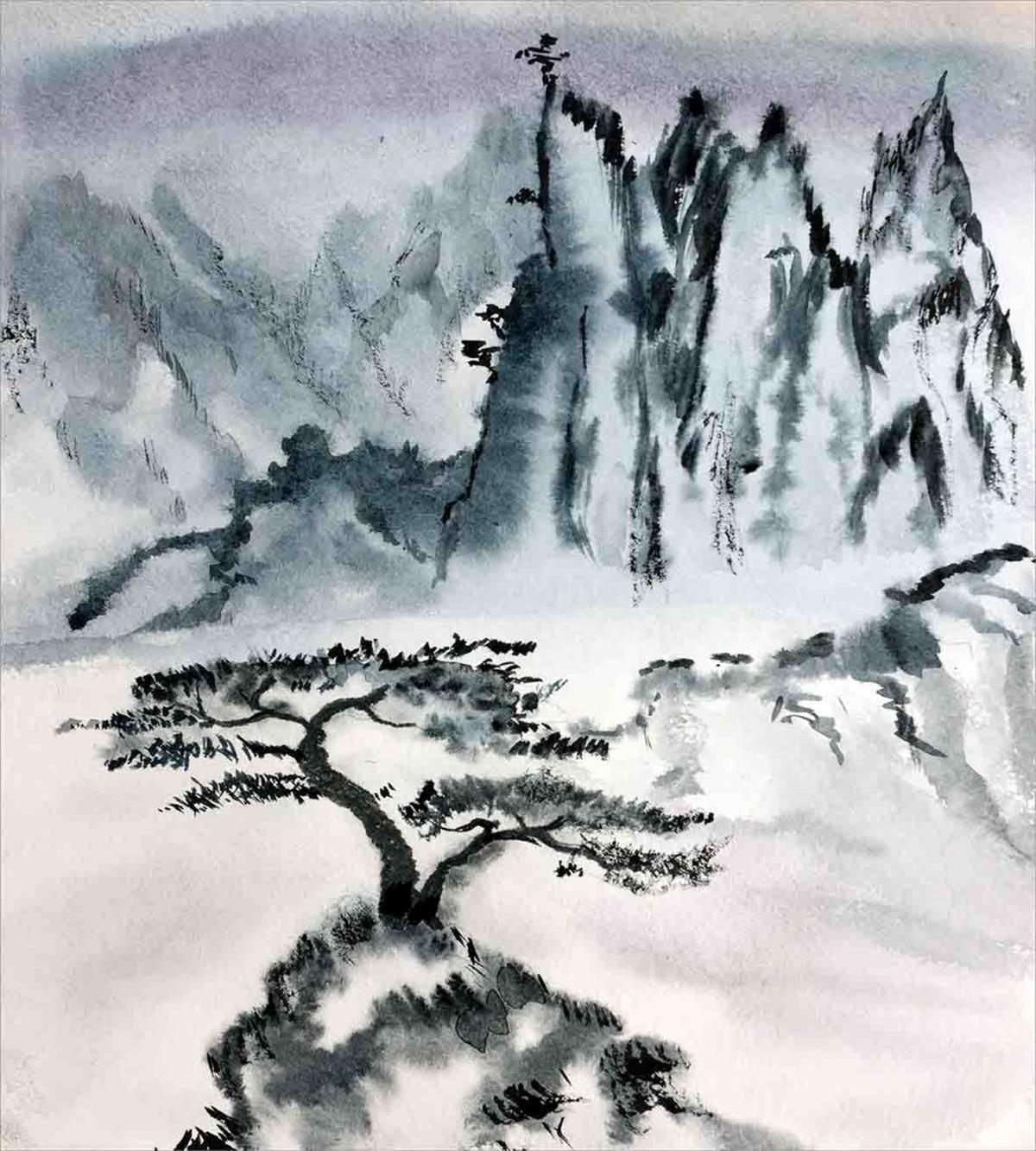 Chinese Mountain Tree — Pattern
