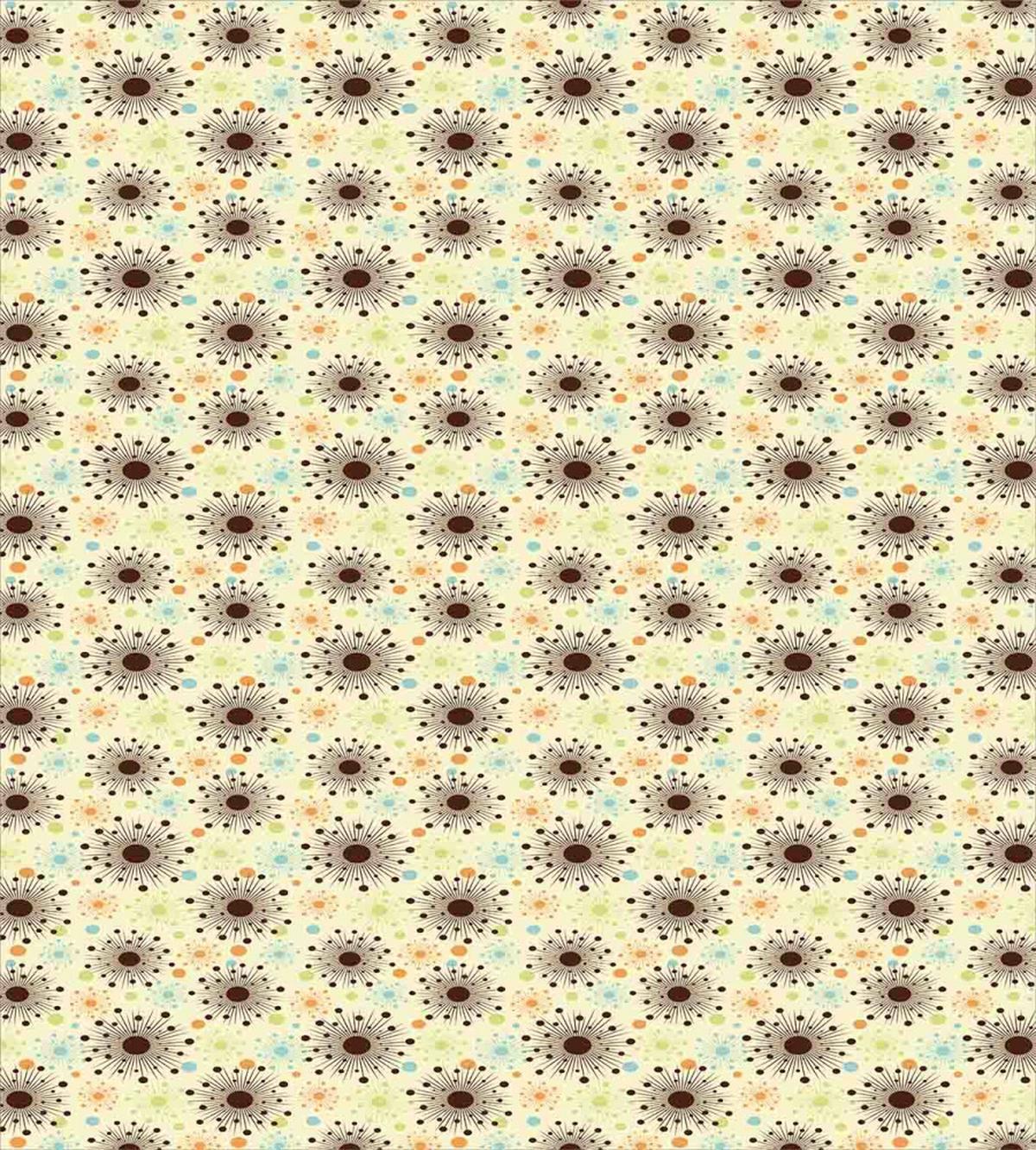 Abstract Floral Dots — Pattern