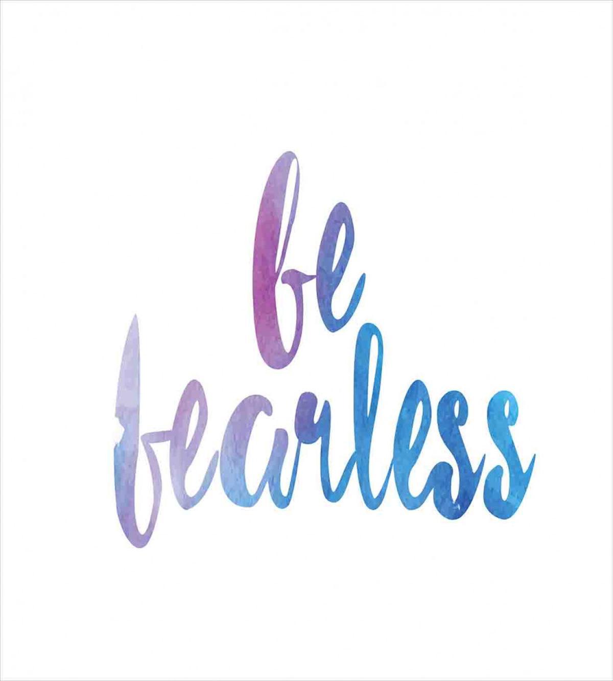 Be Fearless Watercolors — Pattern
