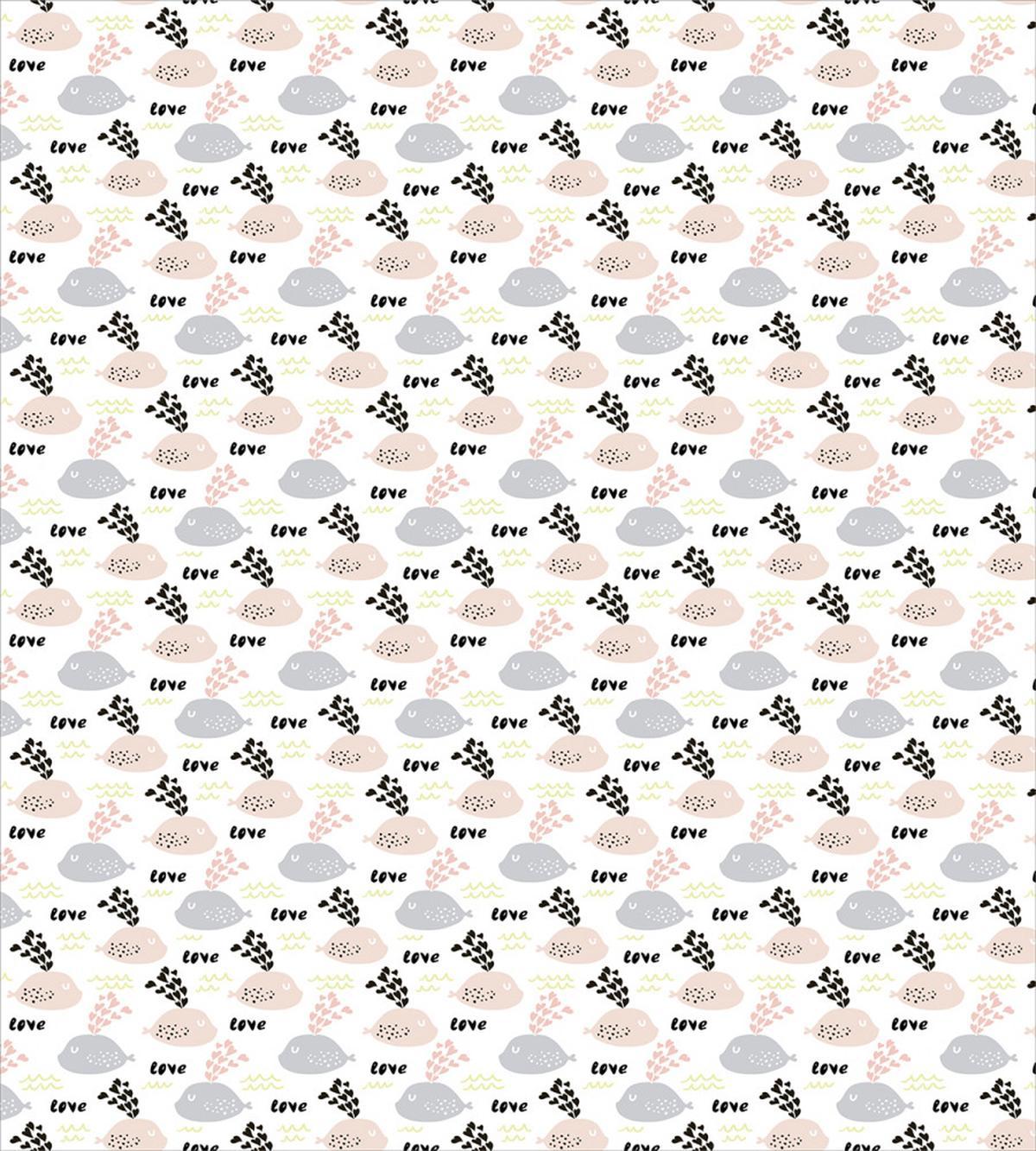 Ocean Fauna with Hearts — Pattern