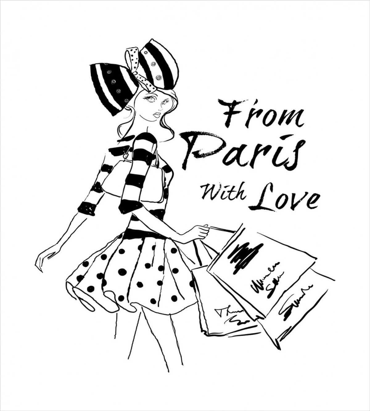Love Fashion Girl — Pattern