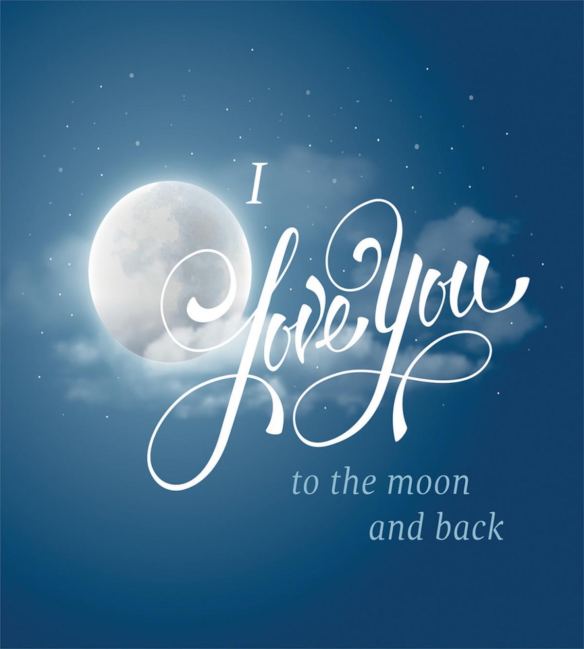 Night Sky Full Moon — Pattern