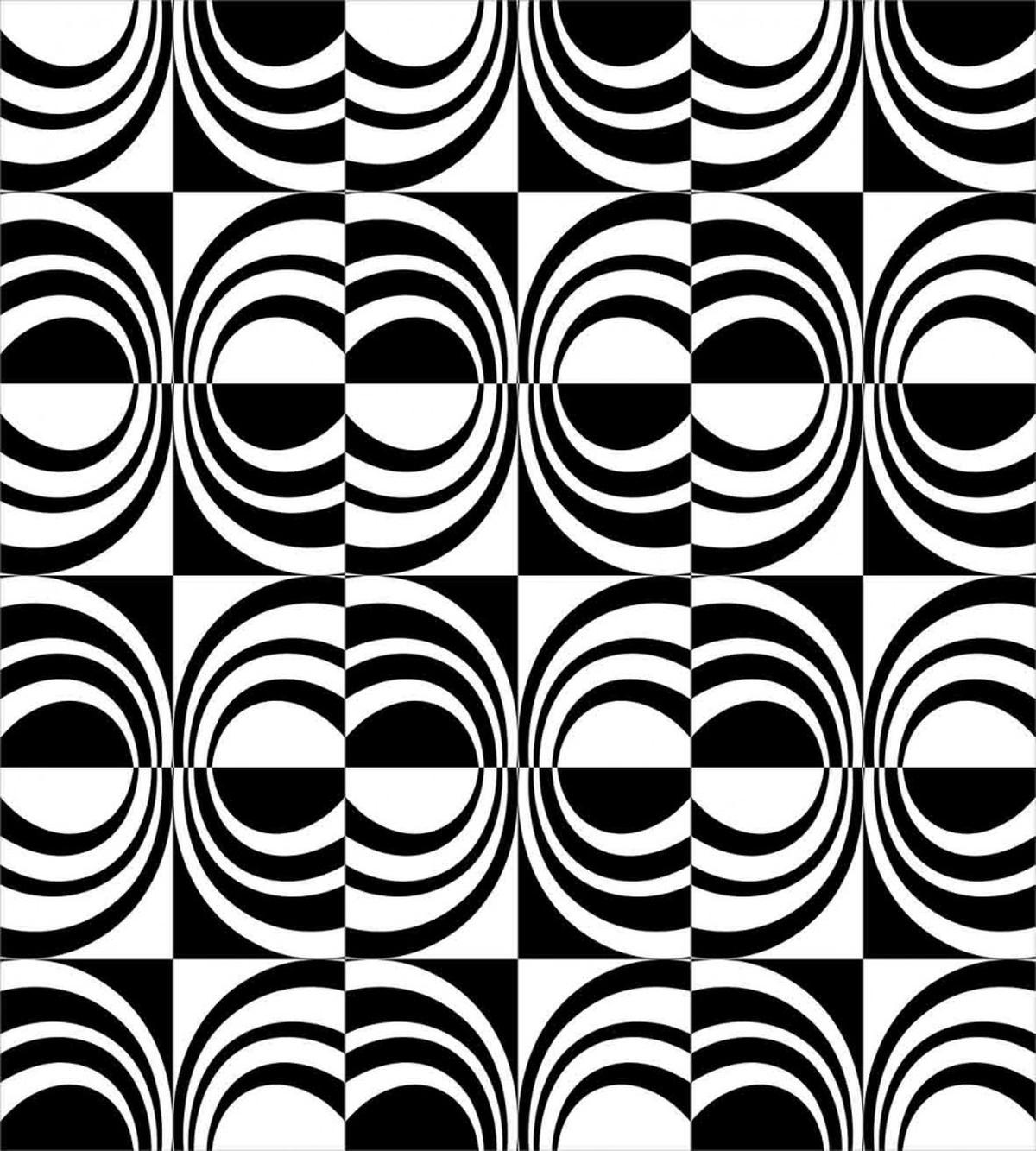 Checkered Curvy — Pattern