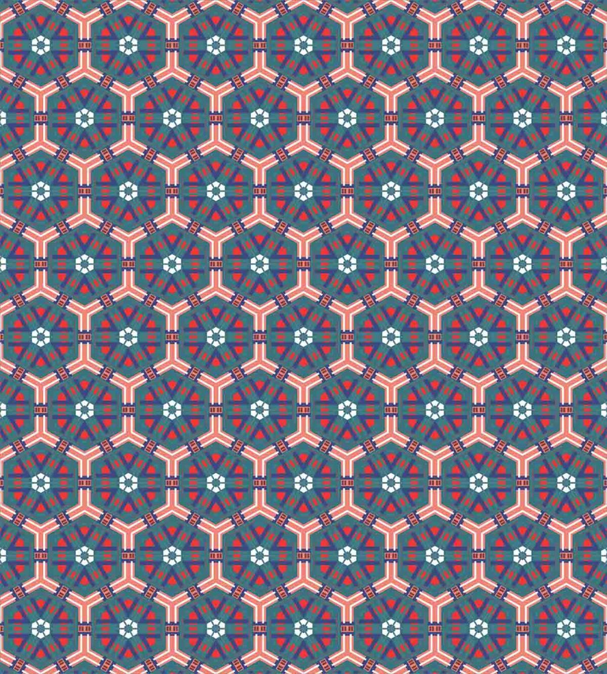 Hexagonal Tiles — Pattern