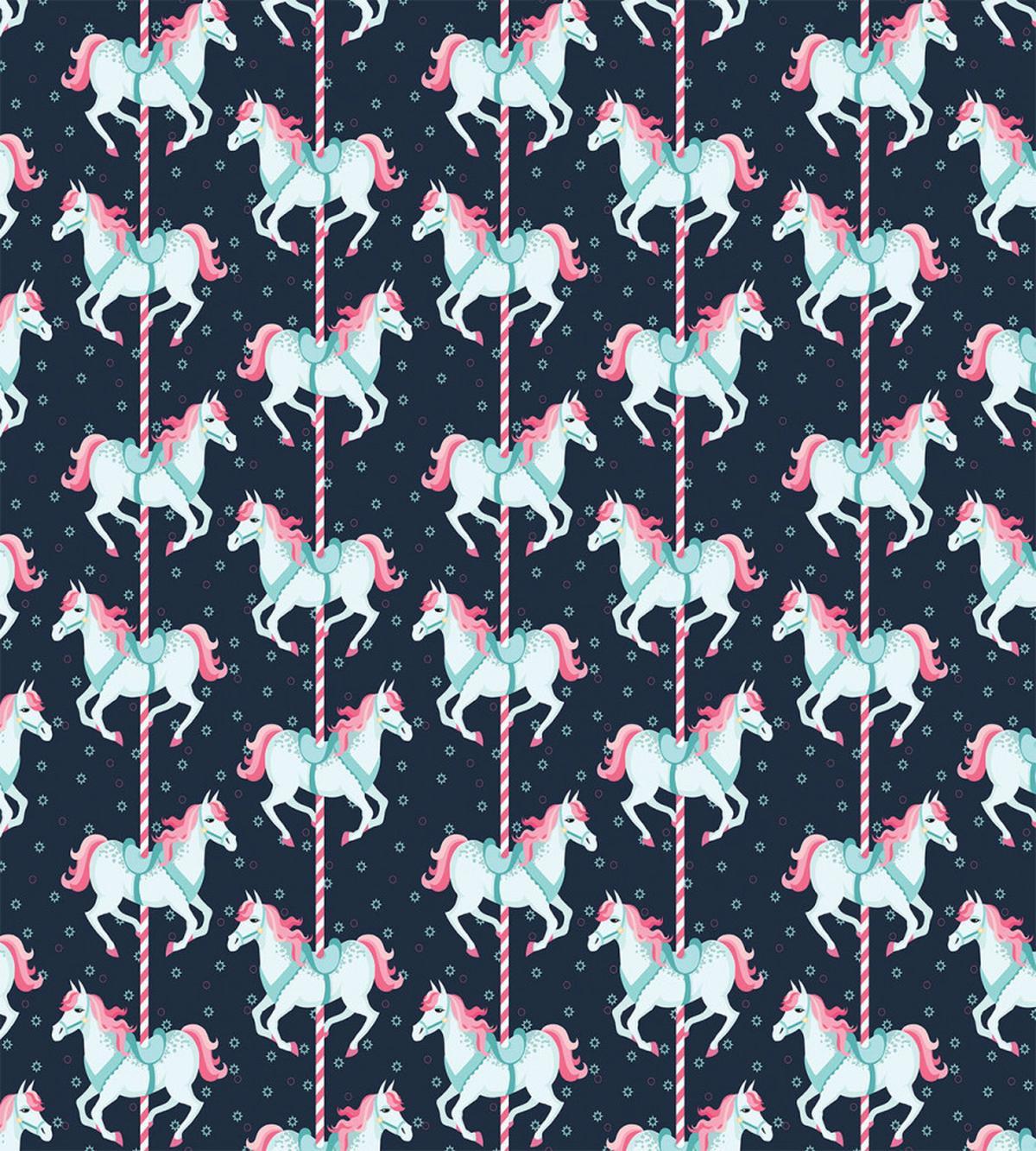 Carousel Horses Children — Pattern