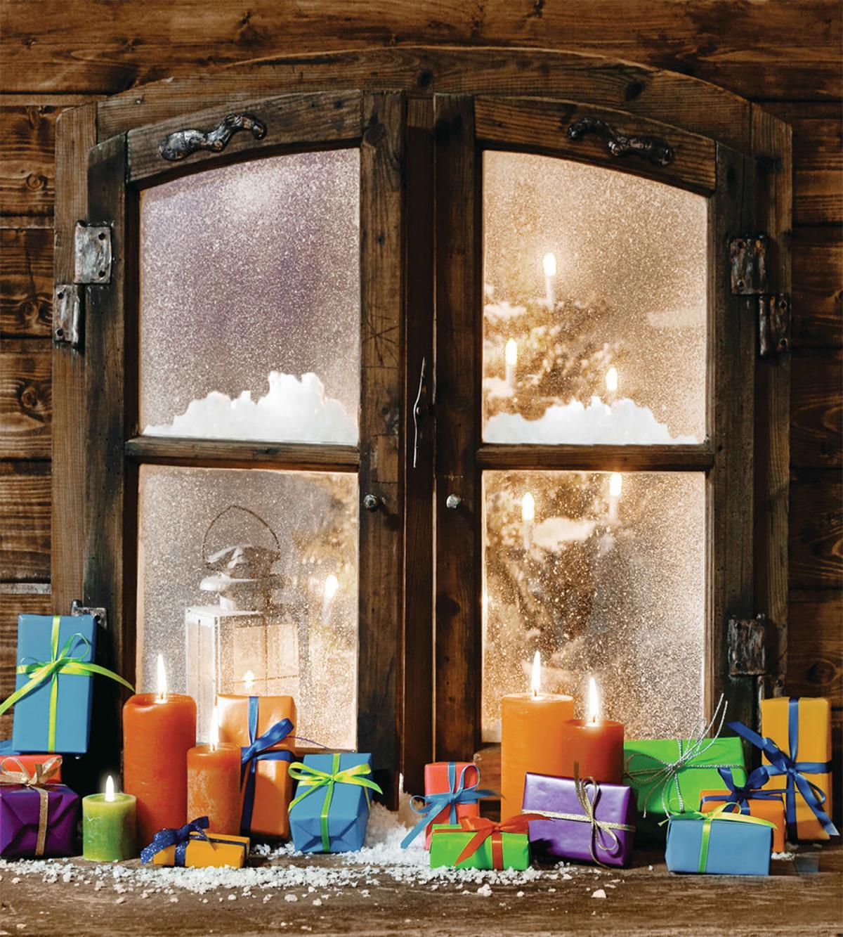 Snow Weather Rustic Style — Pattern
