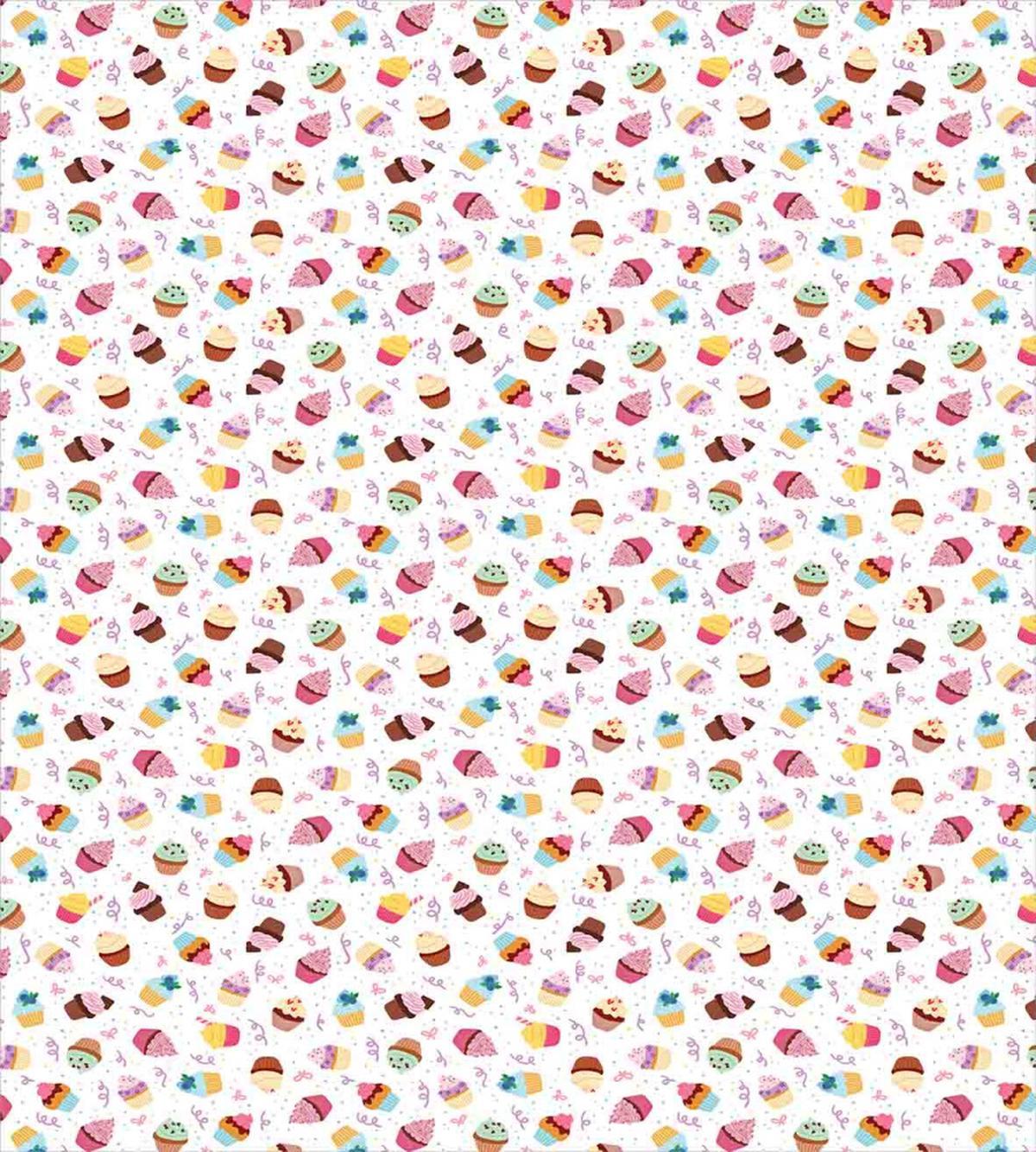 Creamy Colorful Cupcakes — Pattern