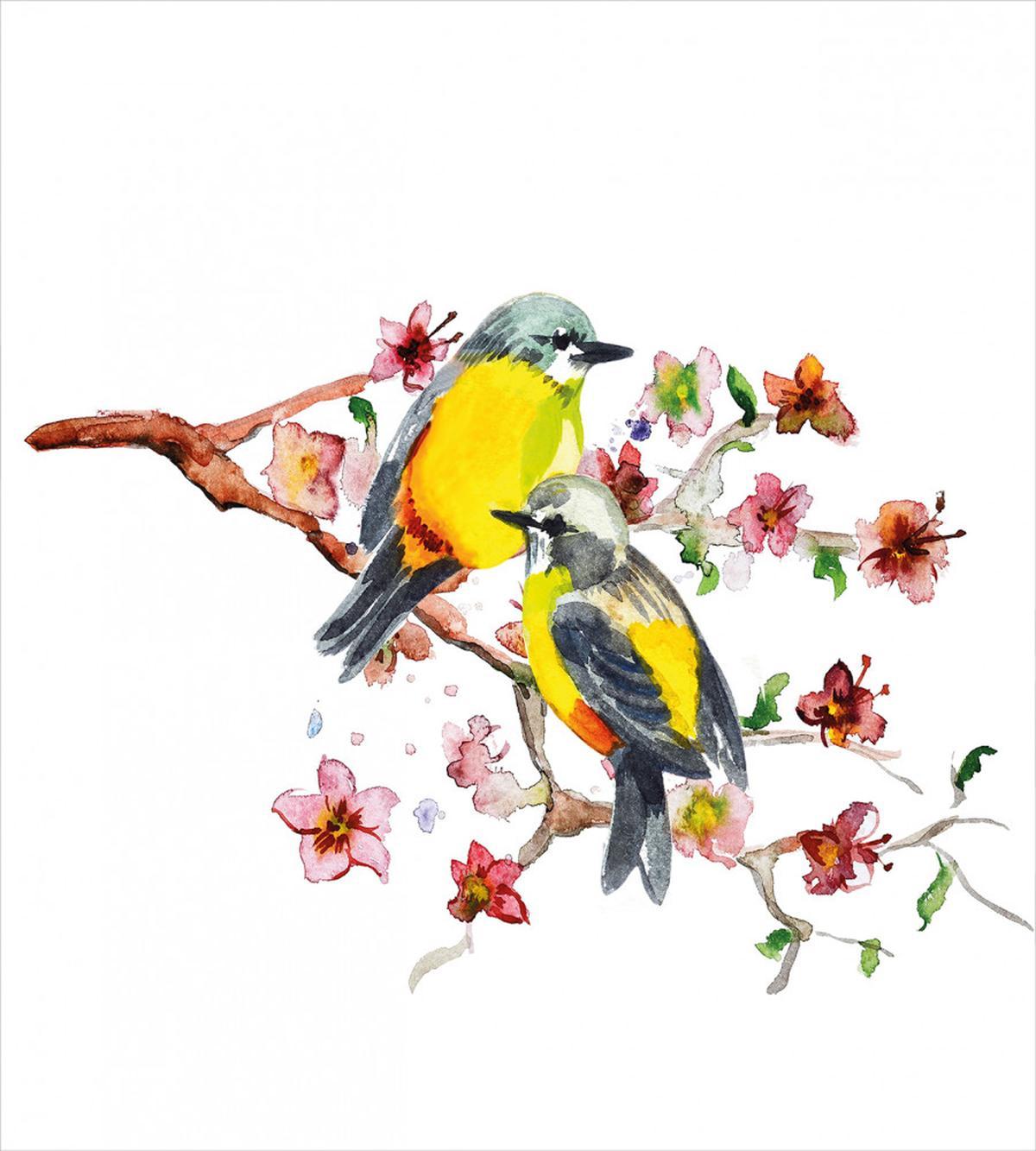 Birds on the Branches — Pattern