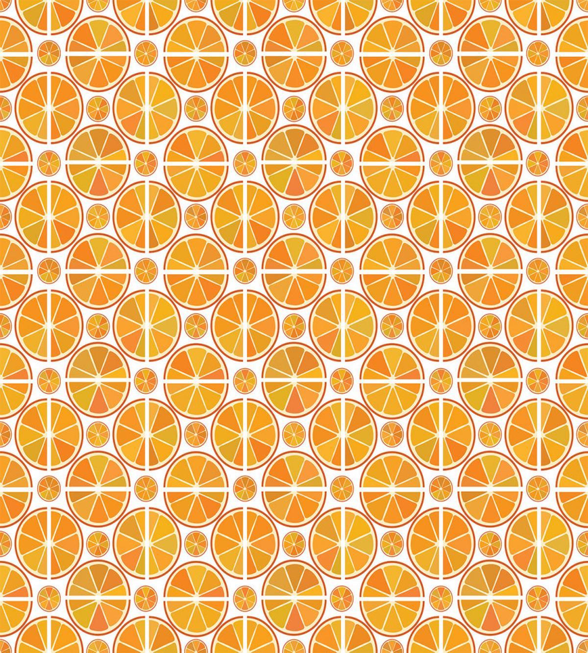Citrus Fruit Slices — Pattern