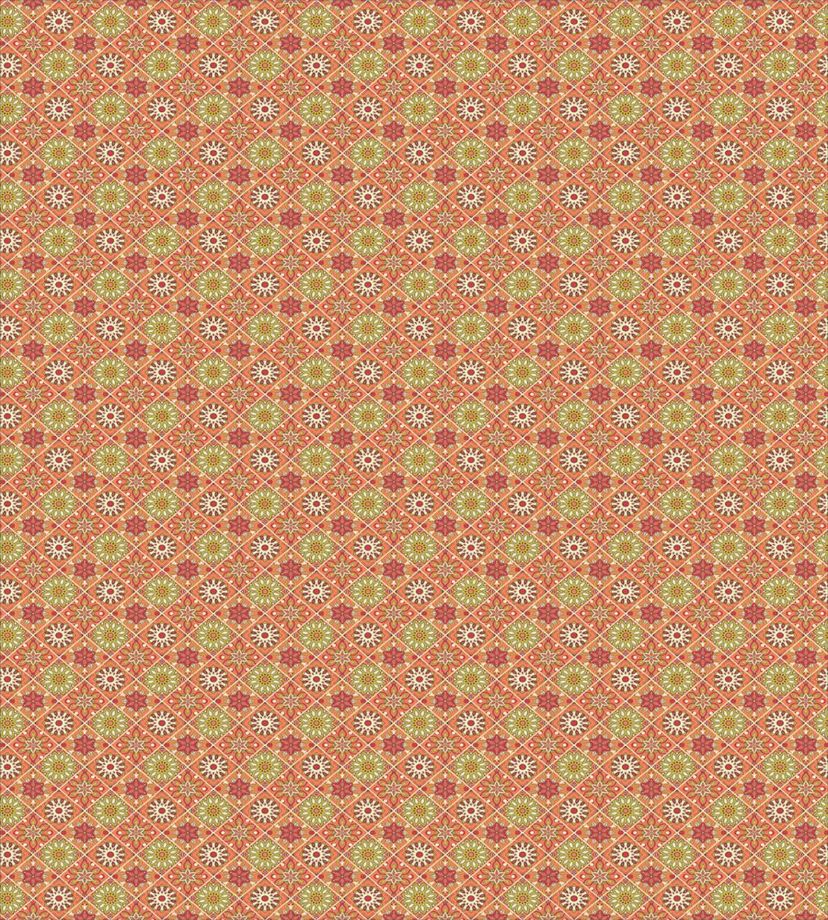 Checkered Blooms Ornate — Pattern