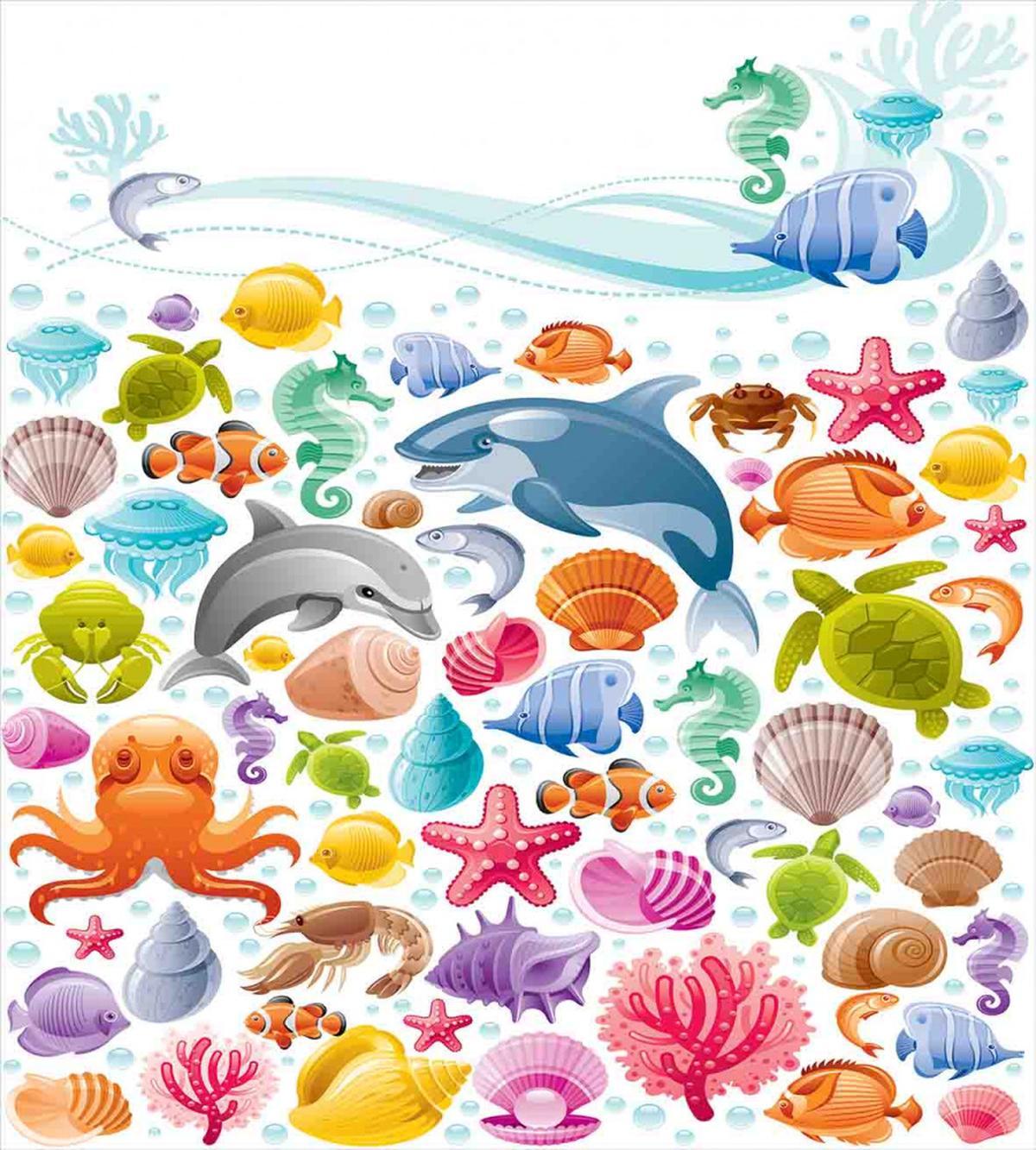 Ocean Fauna Design — Pattern