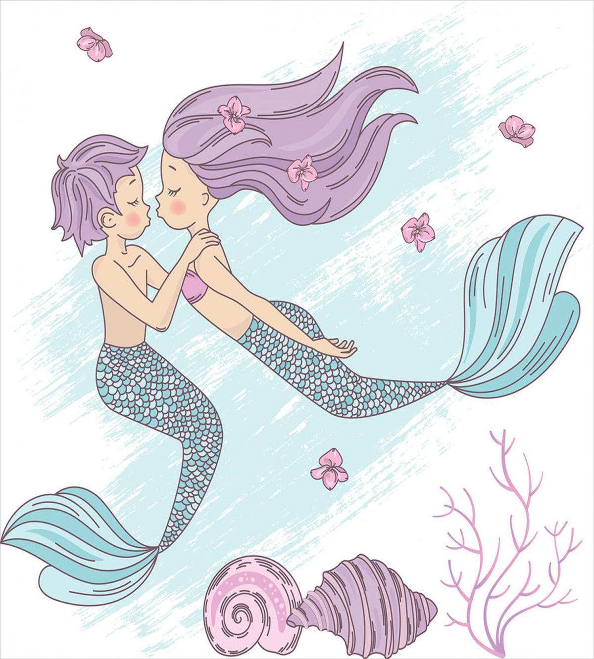 Underwater Couple — Pattern