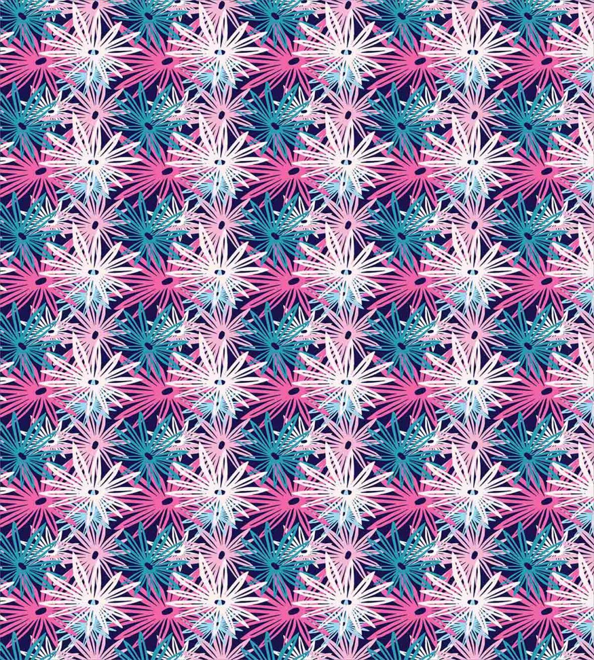 Overlapping Doodle Petals — Pattern