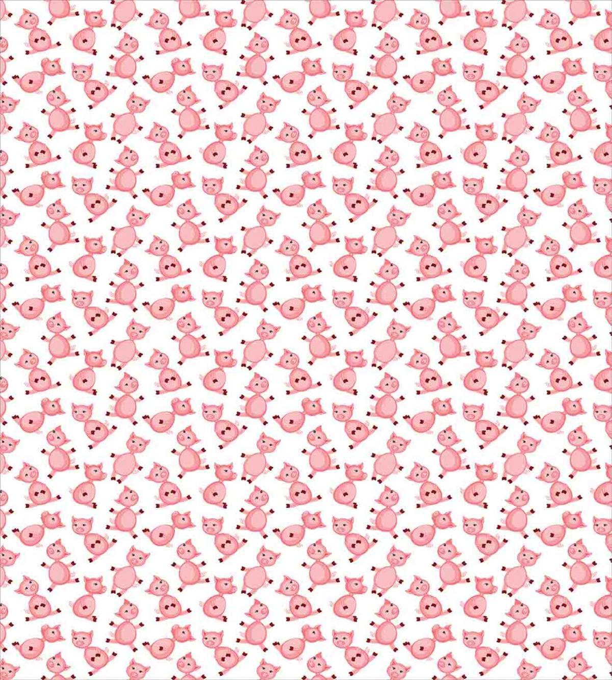 Cartoon Smiling Animals — Pattern