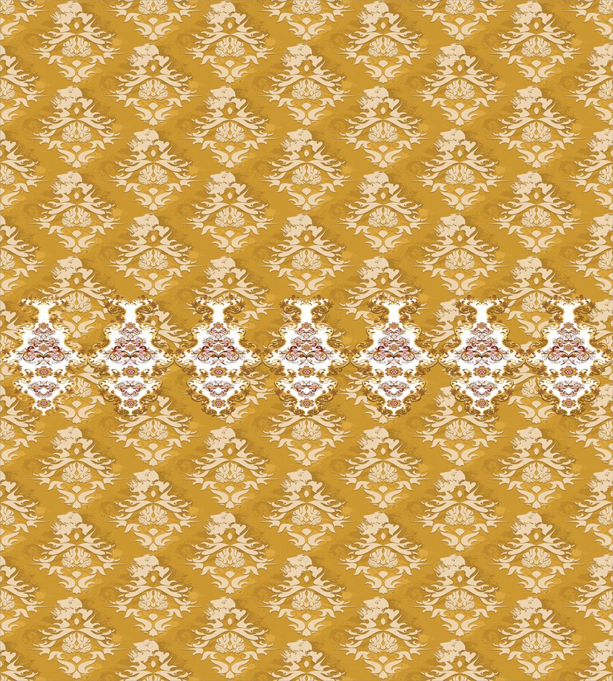 Artistic Nostalgic Damask — Pattern