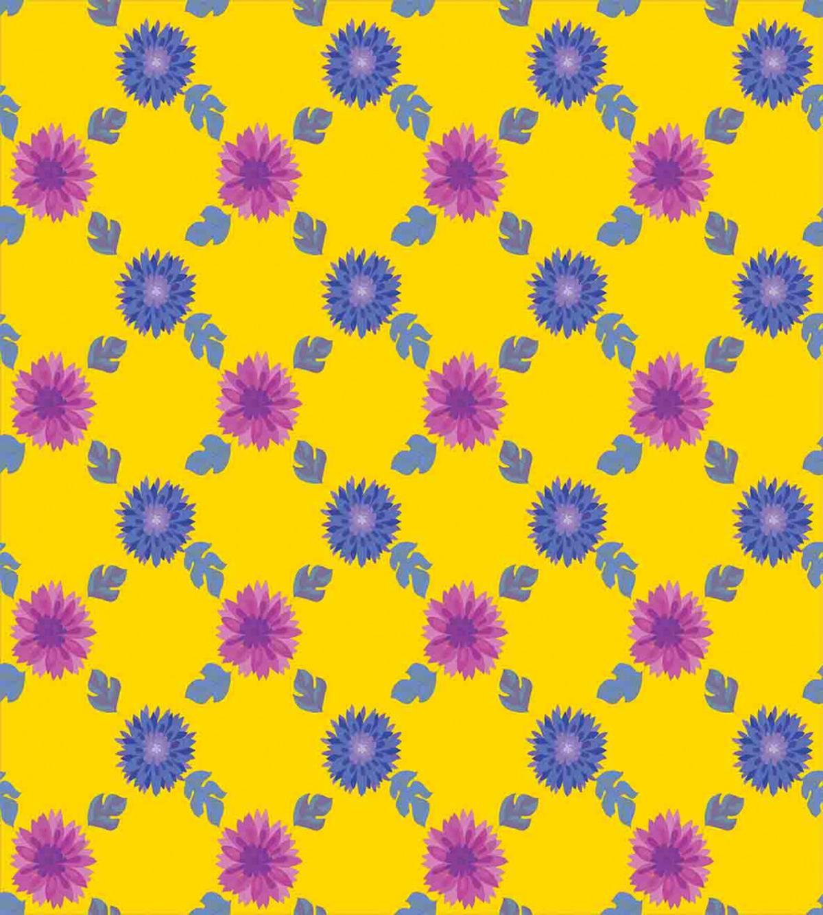 Mosaic Flower Pattern — Pattern