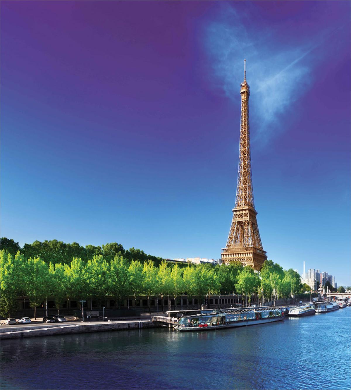 Eiffel at Sunrise — Pattern