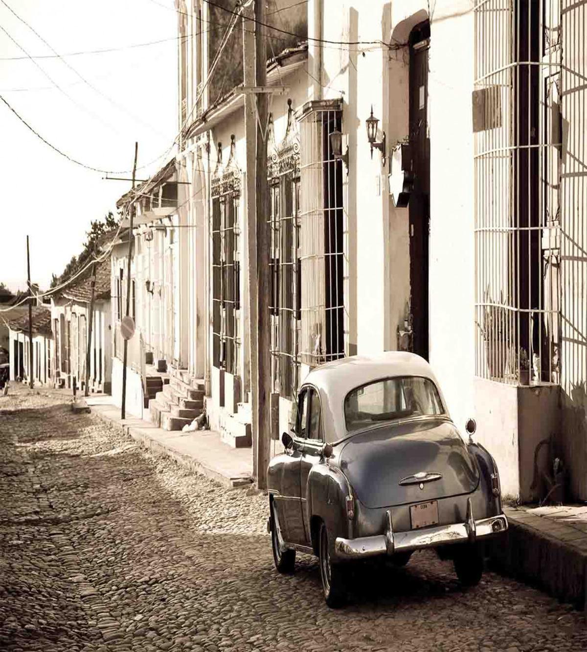 Old Car Cuba Street — Pattern
