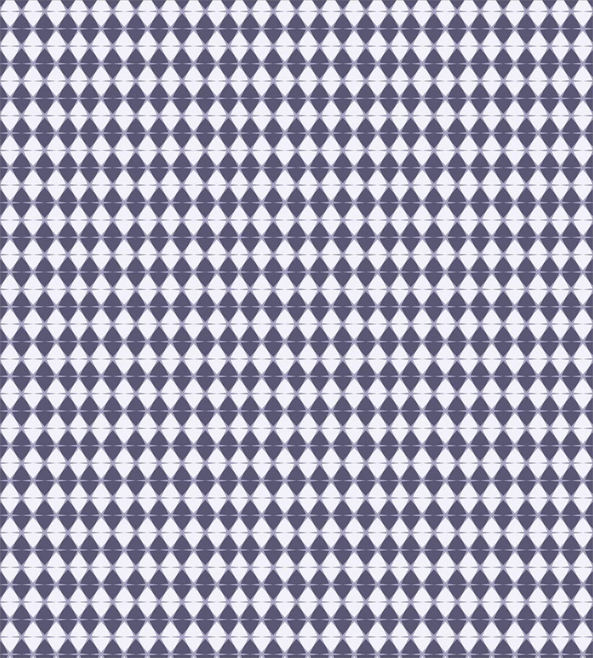 Monochrome Art Rhombuses — Pattern
