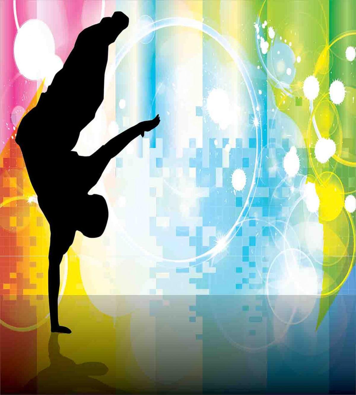 Breakdancing Theme — Pattern
