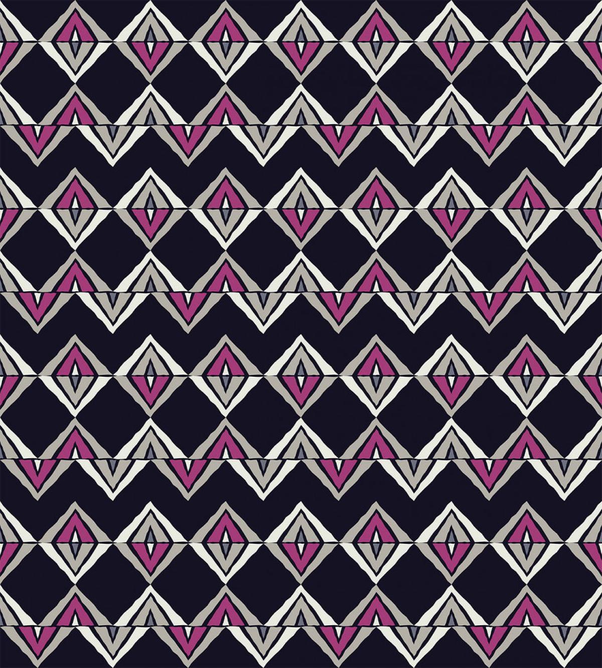 Native Folk Motifs Chevron — Pattern