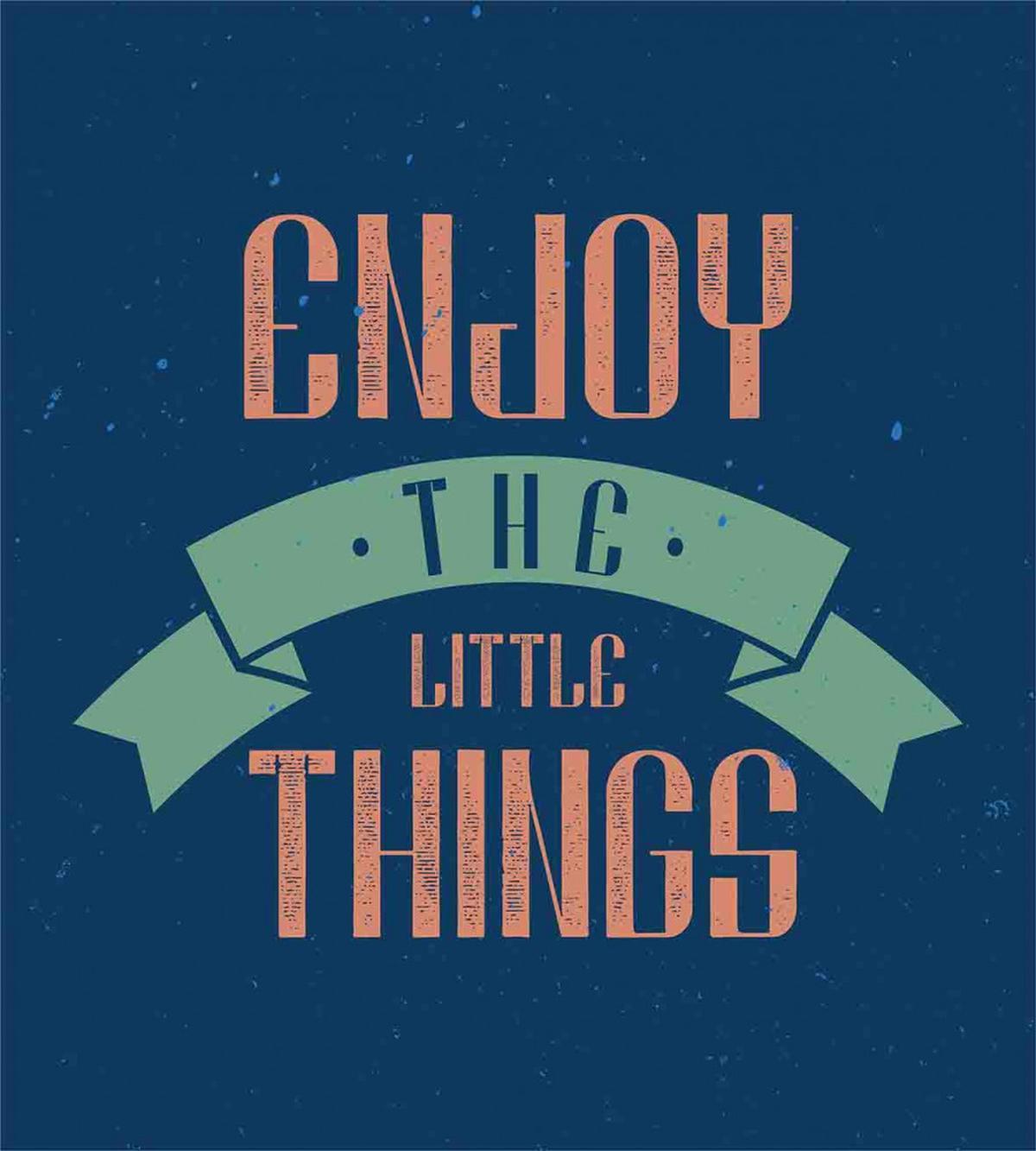 Grungy Positive Message — Pattern