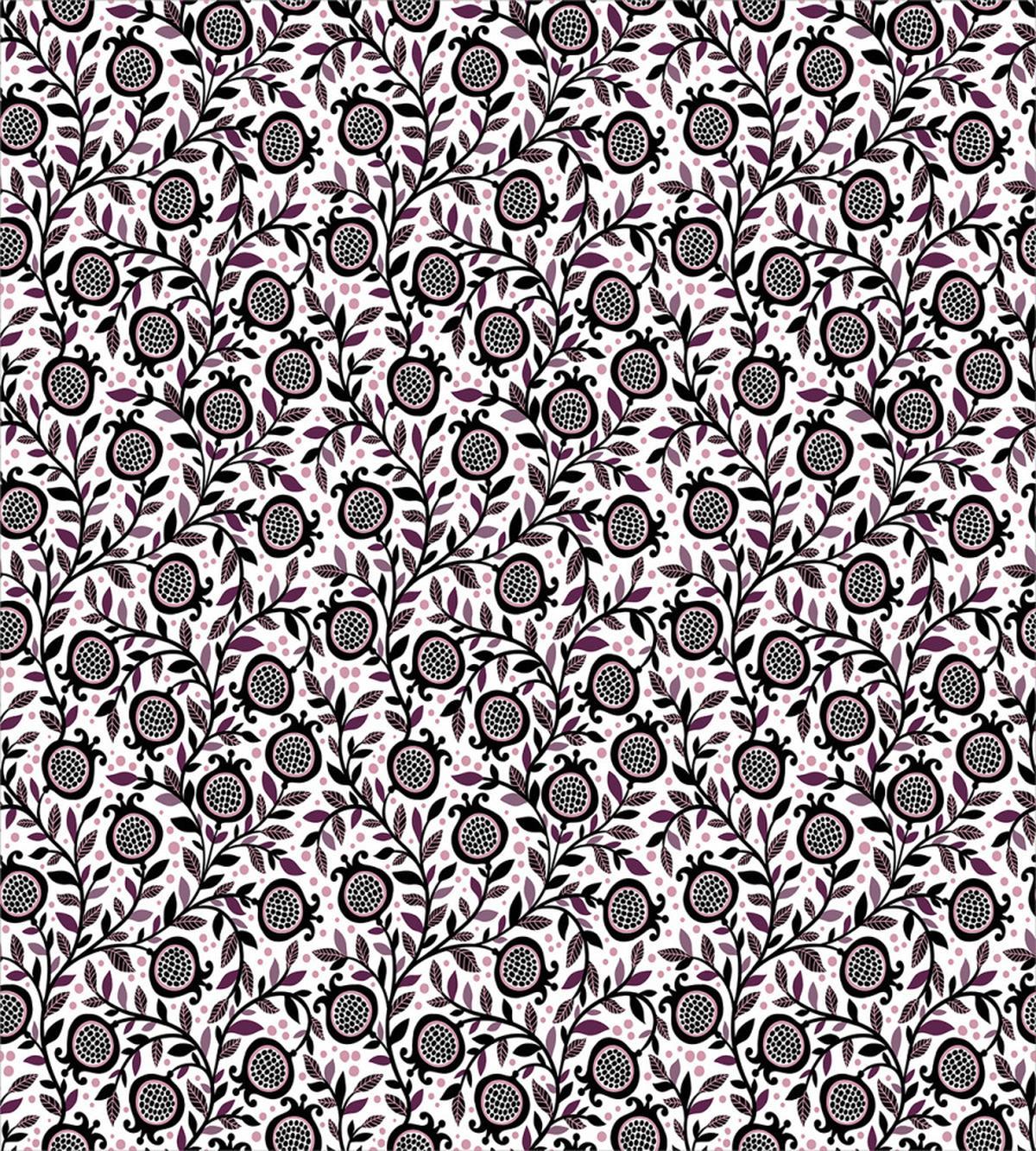 Pomegranate Floral — Pattern