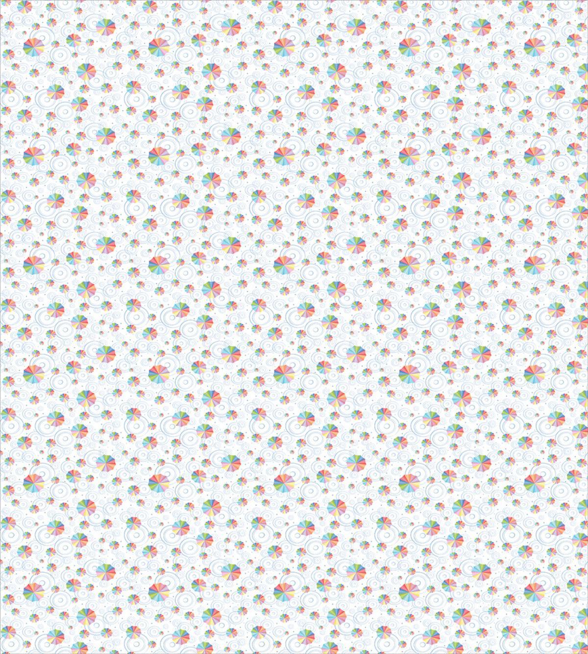 Rainbow Colors Rain — Pattern