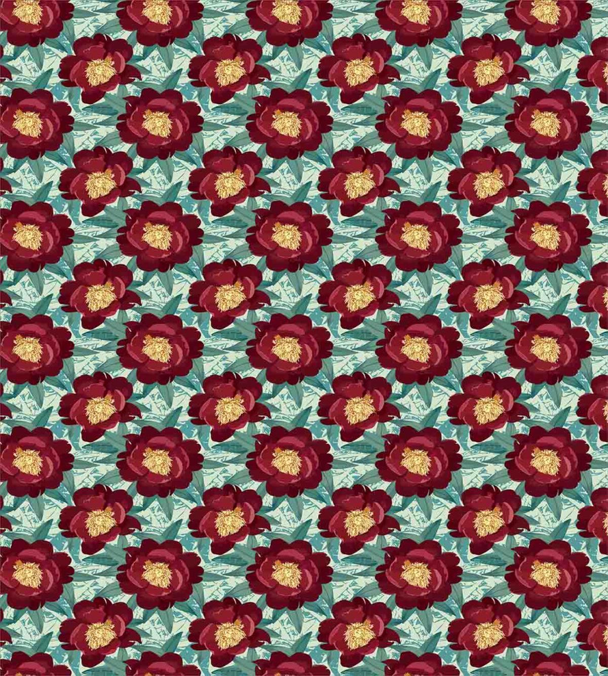 Botanical Poppies — Pattern