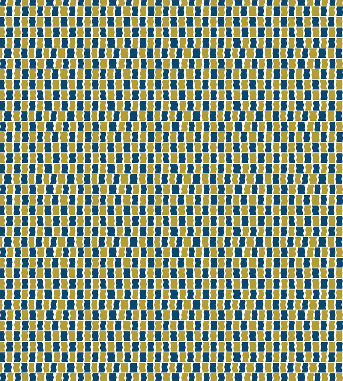 Bicolour Wavy Squares — Pattern