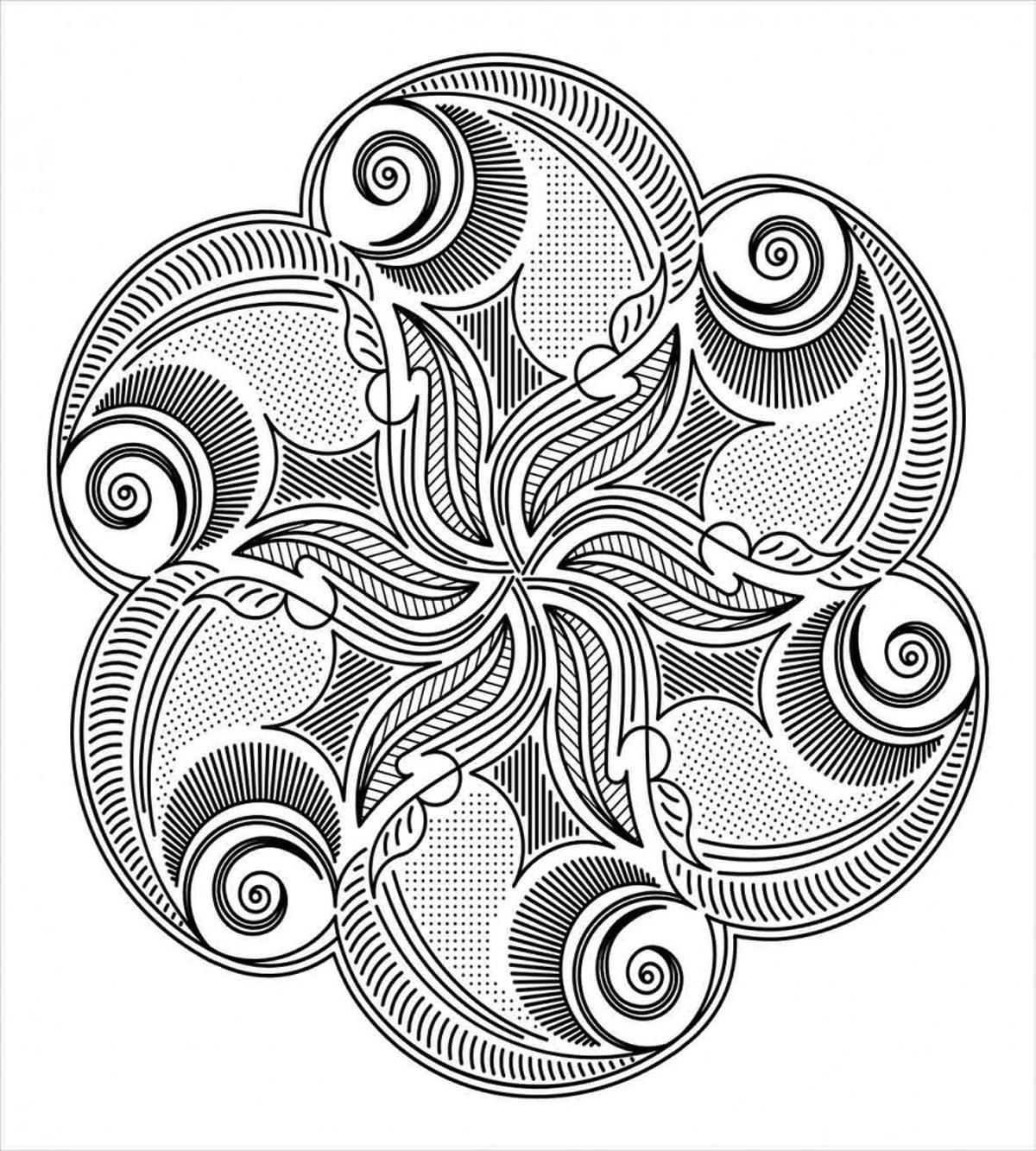 Floral Mandala — Pattern
