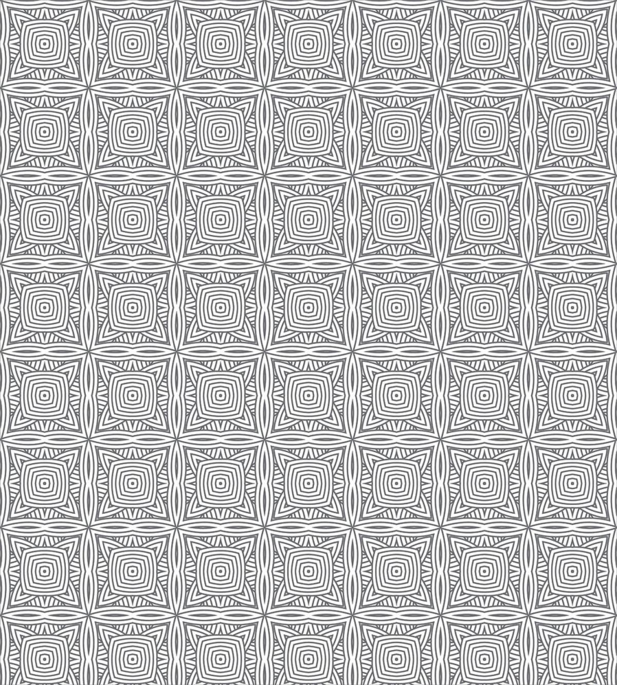 Concentric Round Squares — Pattern