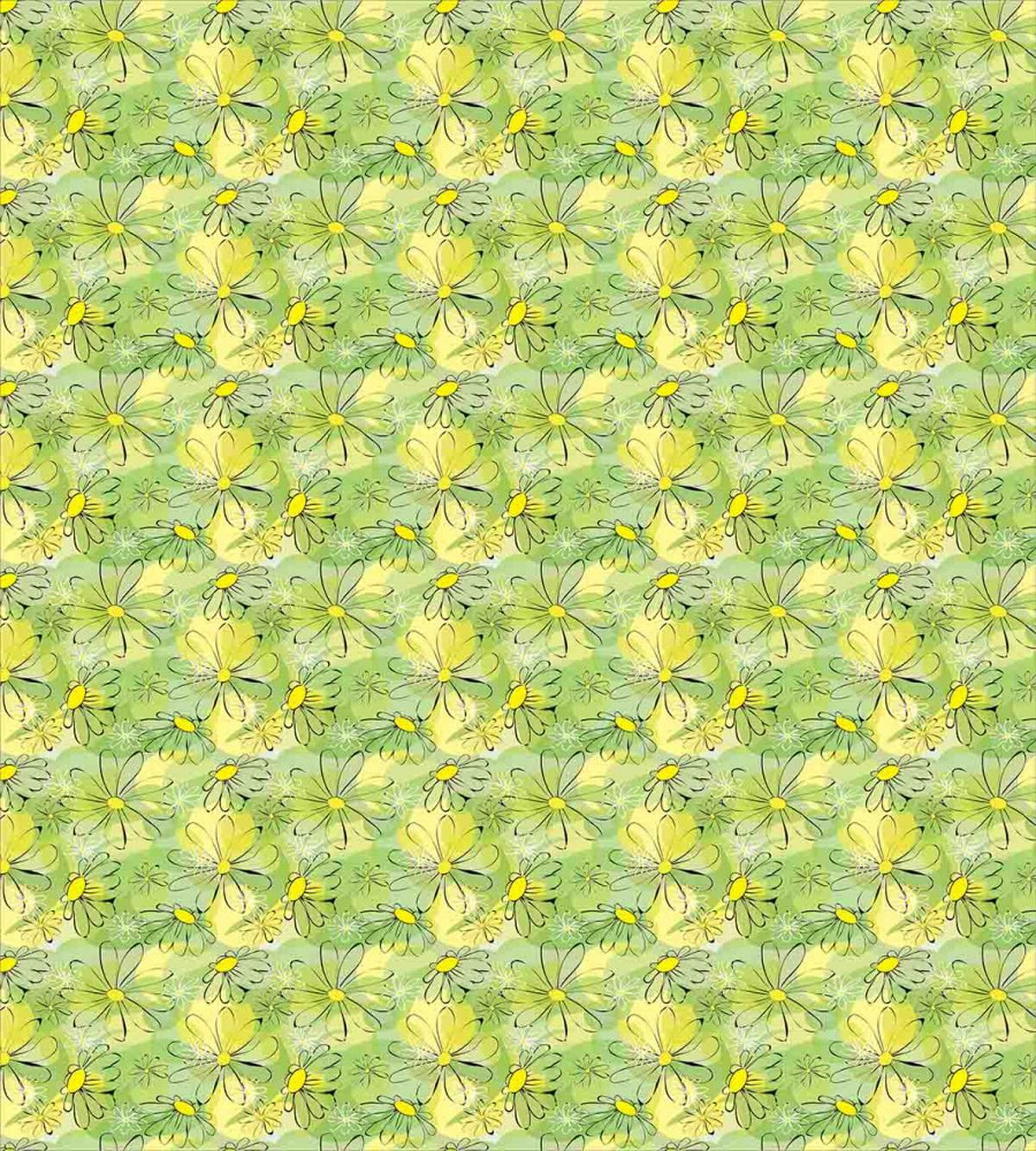 Doodle Daisy Branches — Pattern