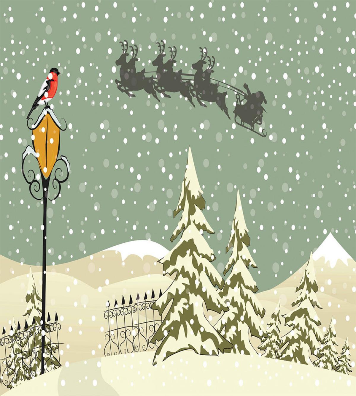 Santa Claus Reindeer — Pattern