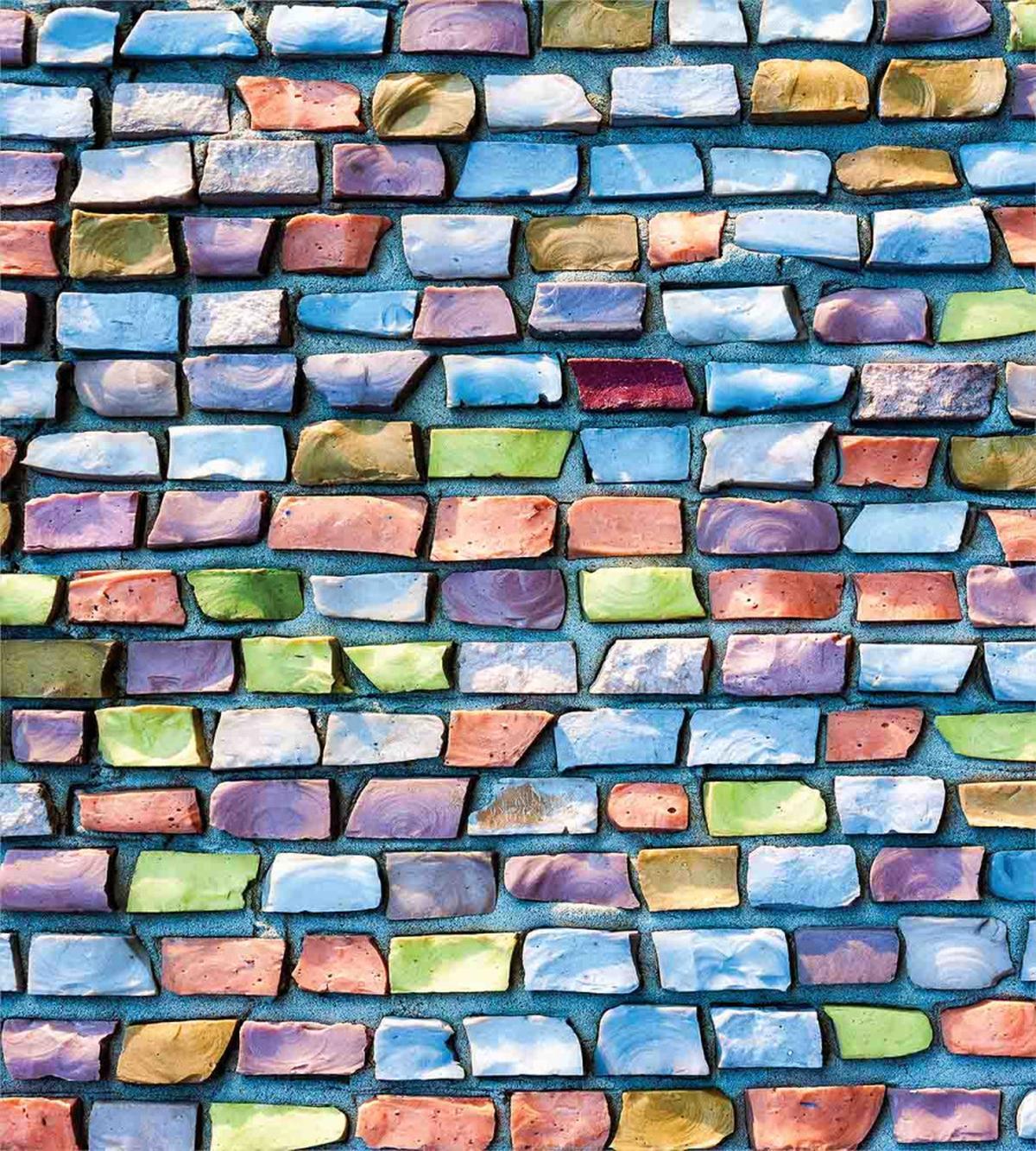 Colored Mosaic Walls — Pattern