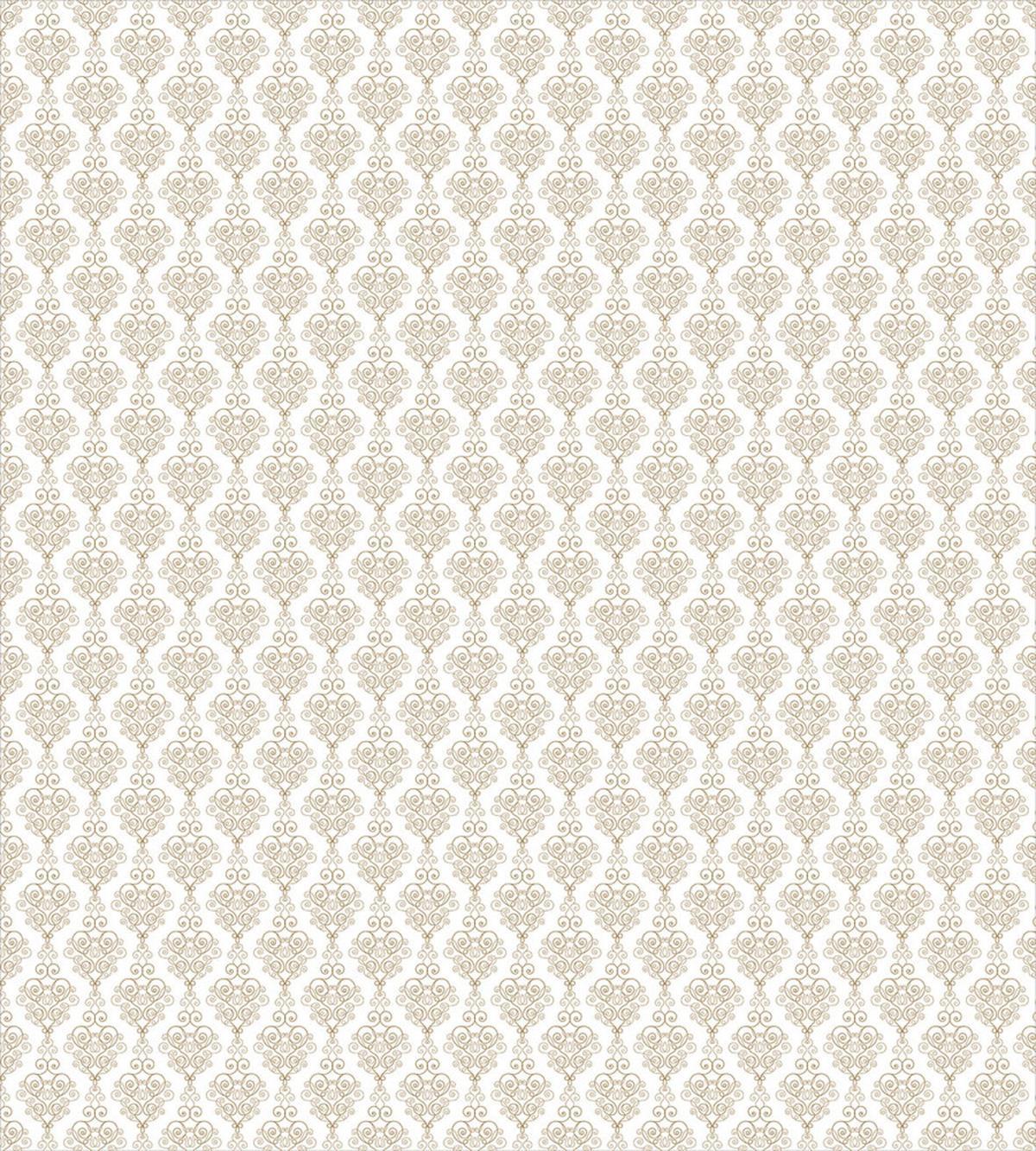 Vintage Curlicue Motifs — Pattern