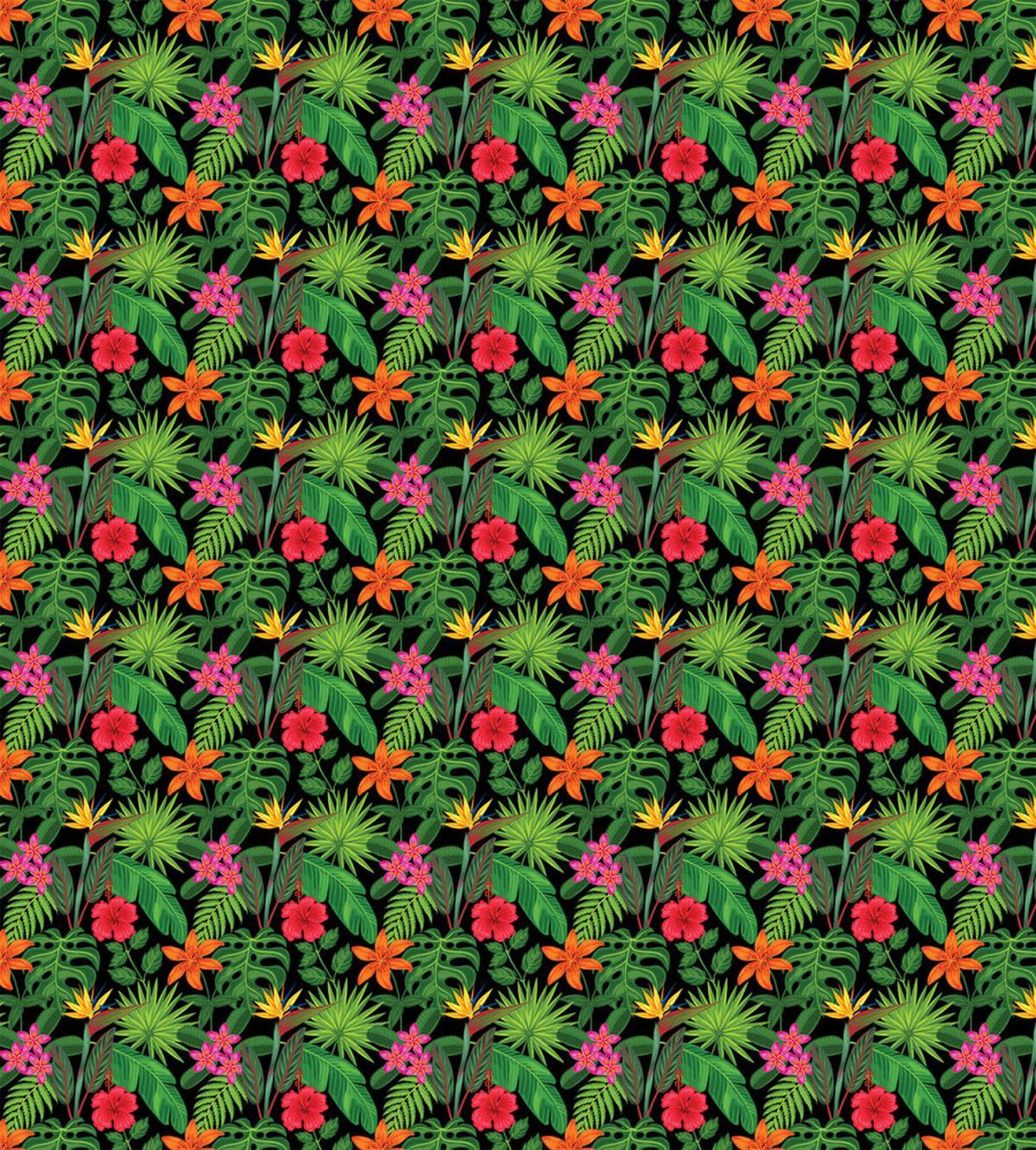 Colorful Summer Foliage — Pattern